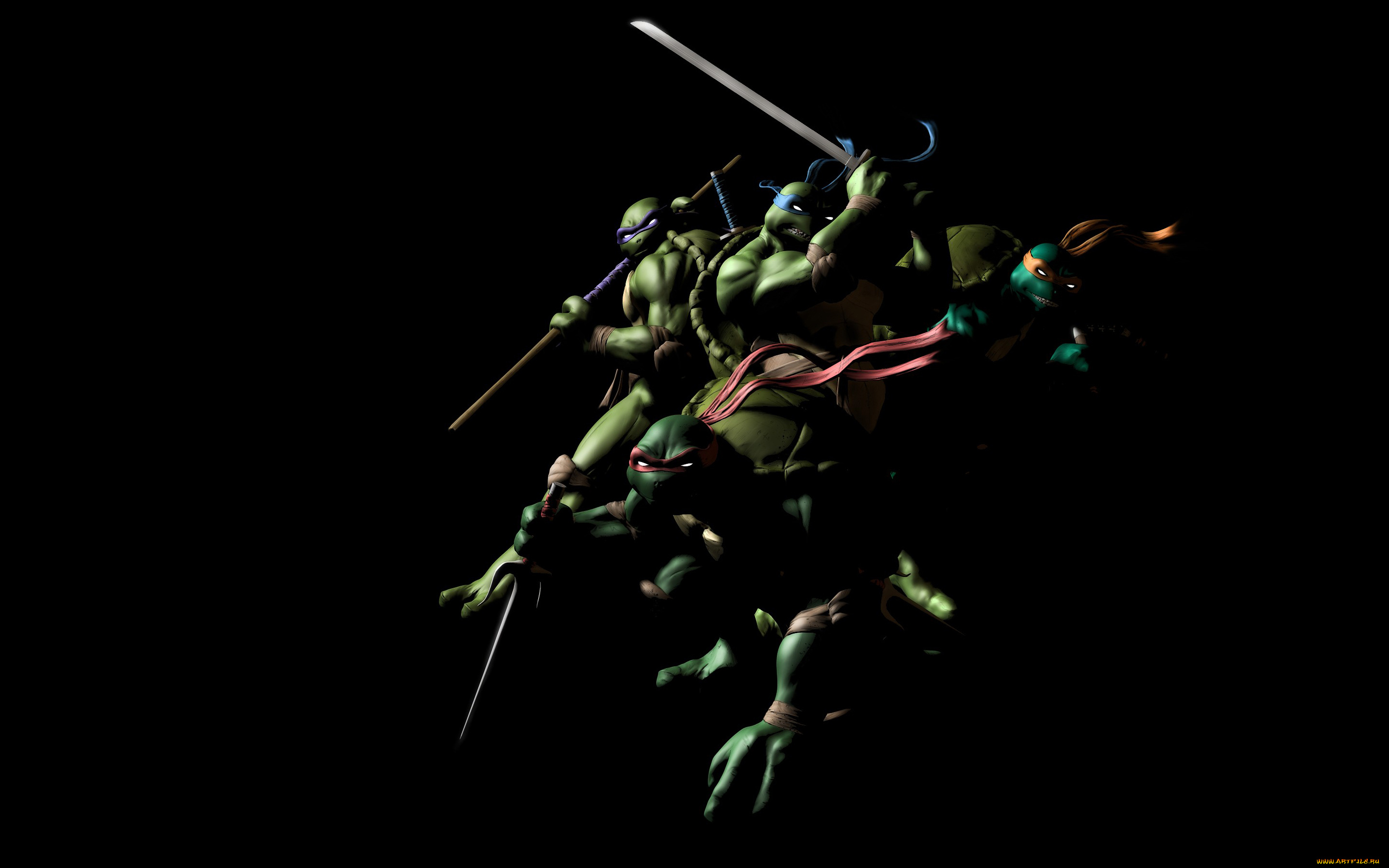 Черепашки, ниндзя, мультфильмы, tmnt, teenage, mutant, ninja, turtles, Черепашки, ниндзя