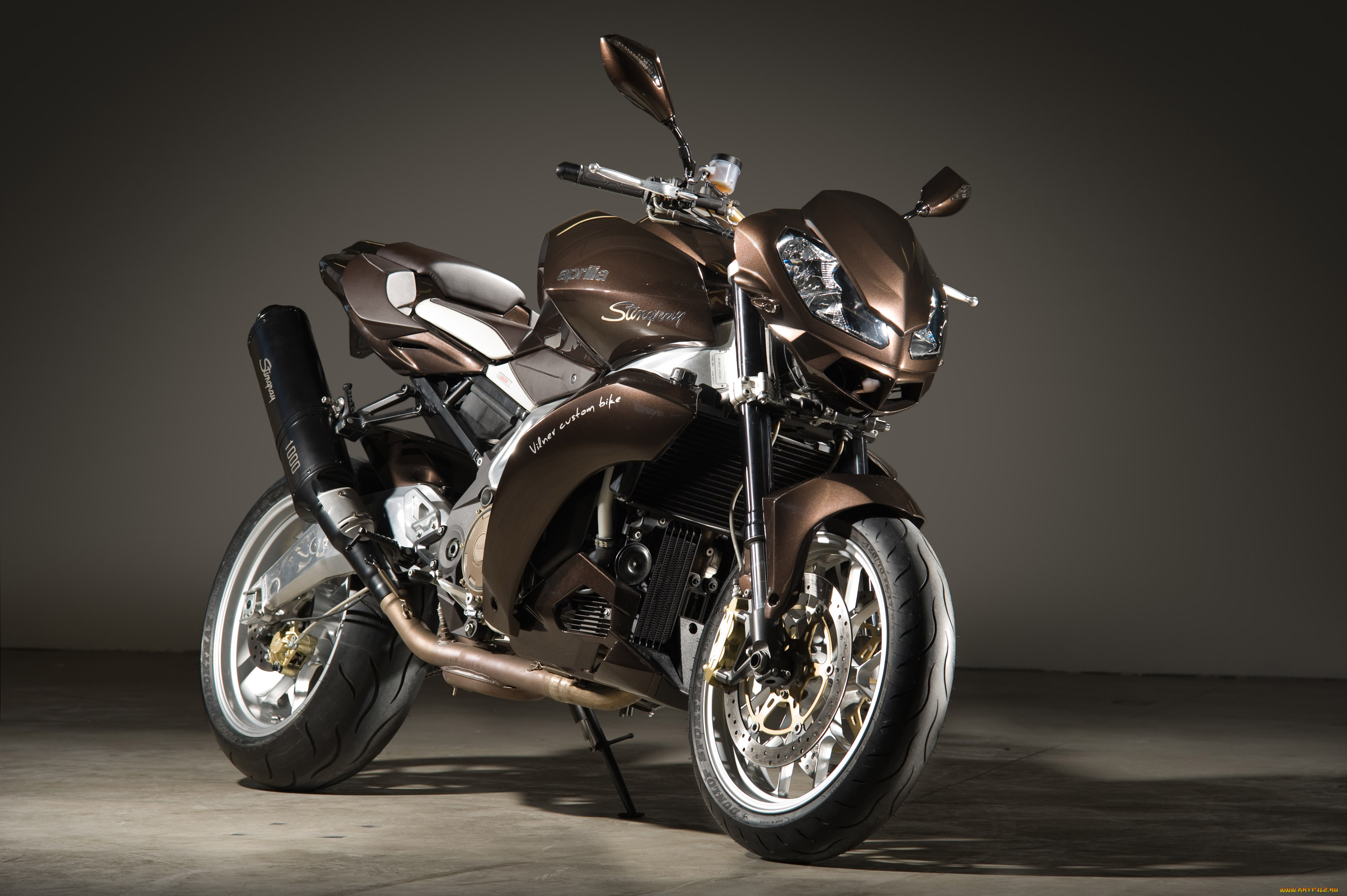 vilner-aprilia-stingray, мотоциклы, aprilia, stingray