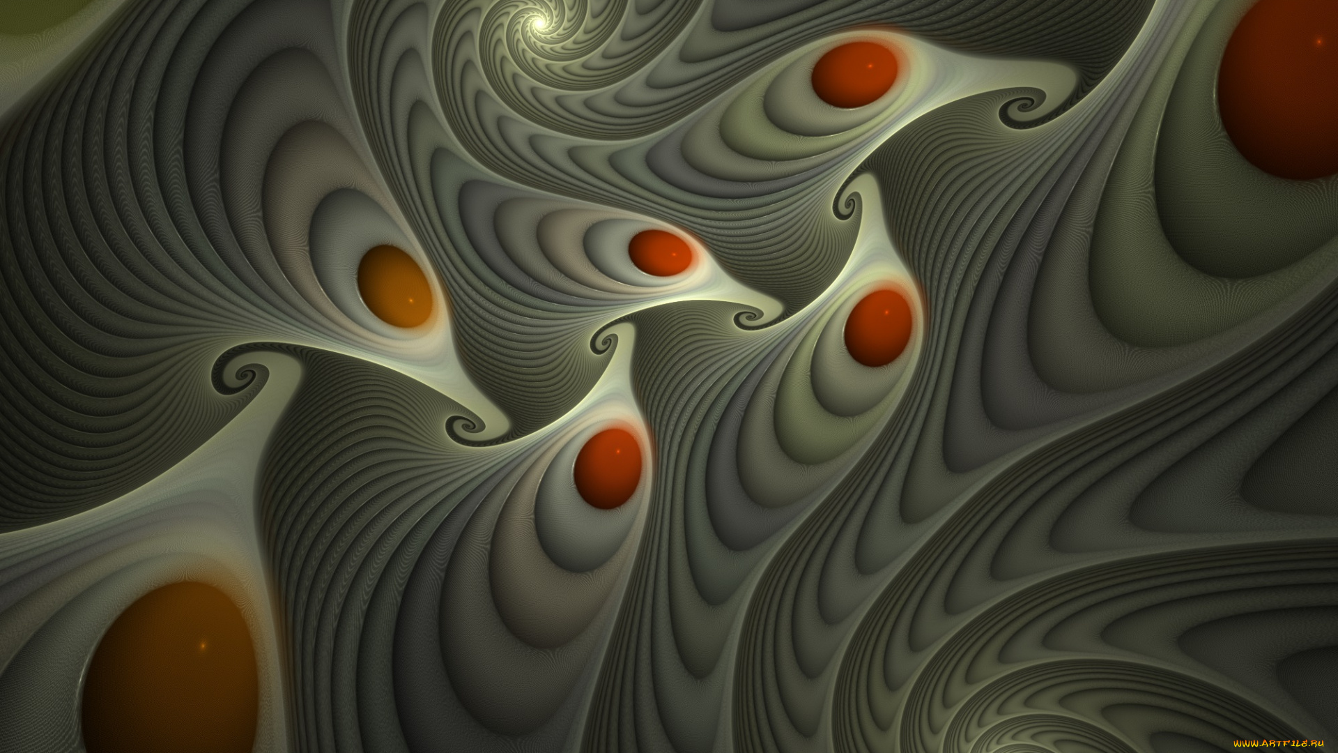 3д, графика, фракталы, , fractal, цвета, фон, узор