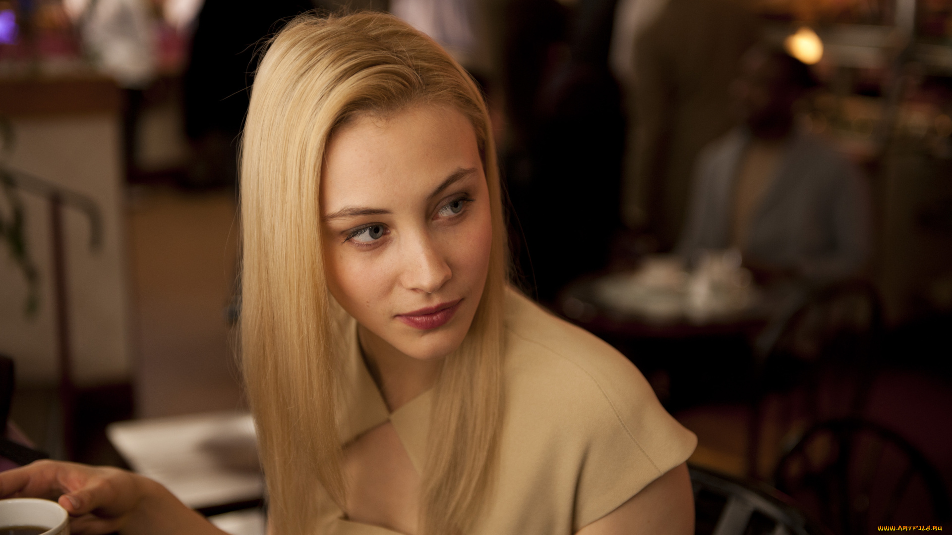 кино, фильмы, cosmopolis, блондинка, актриса, чашка, кофе, кафе