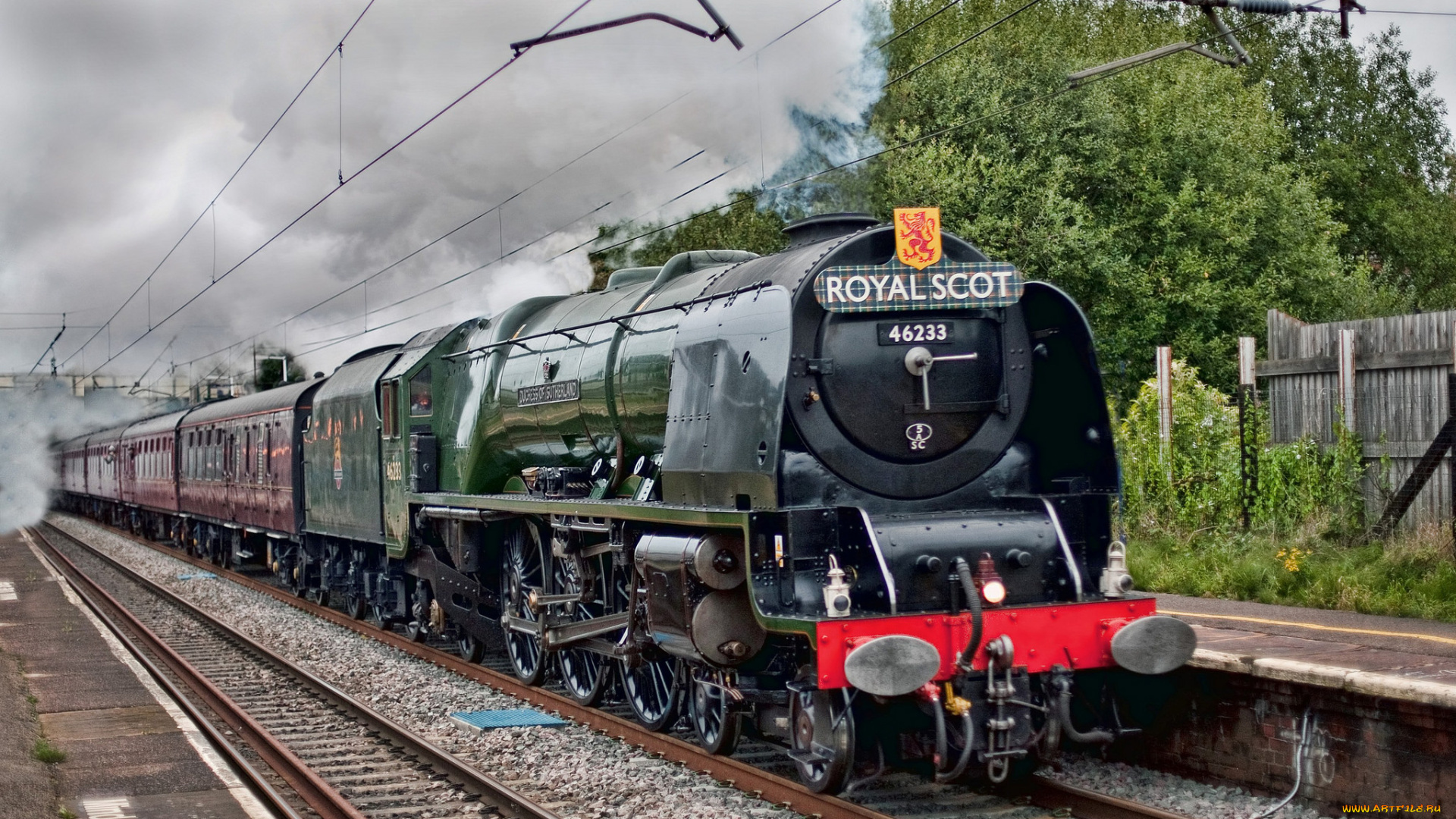 техника, паровозы, дорога, железная, паровоз