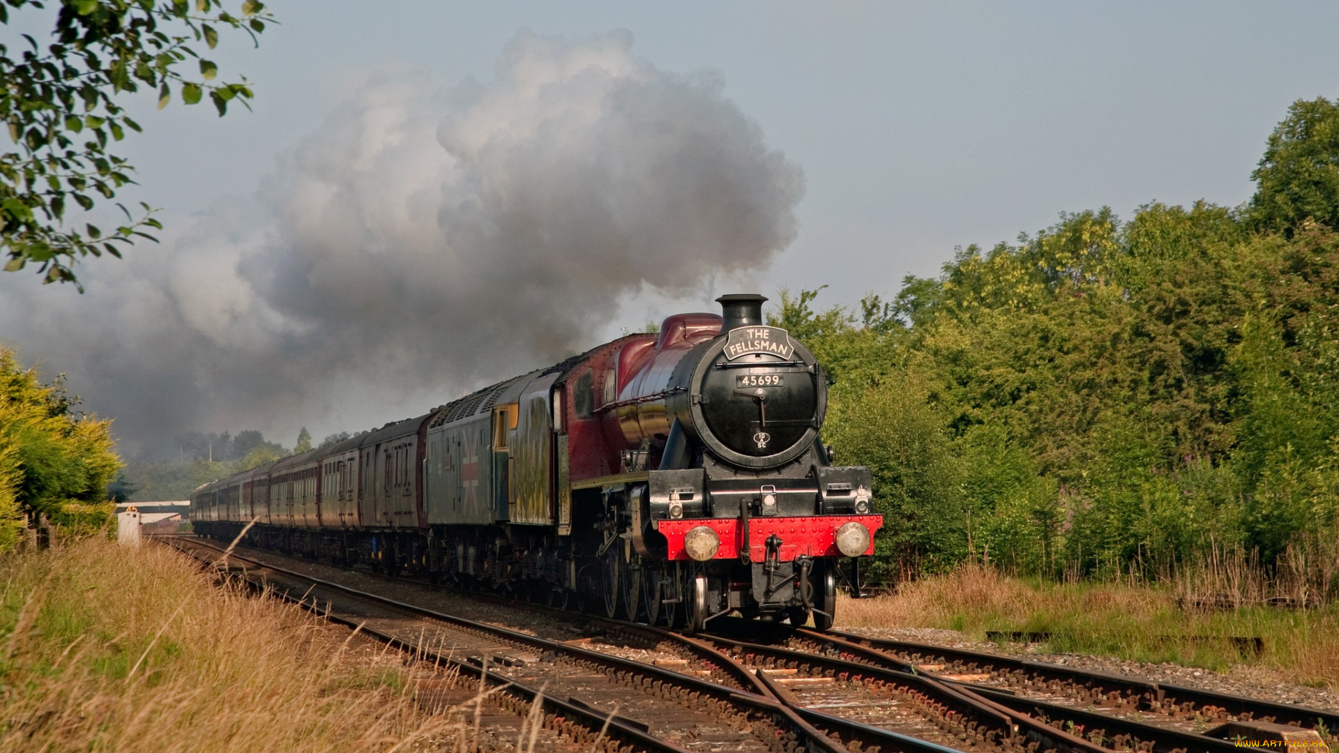 техника, паровозы, паровоз, железная, дорога