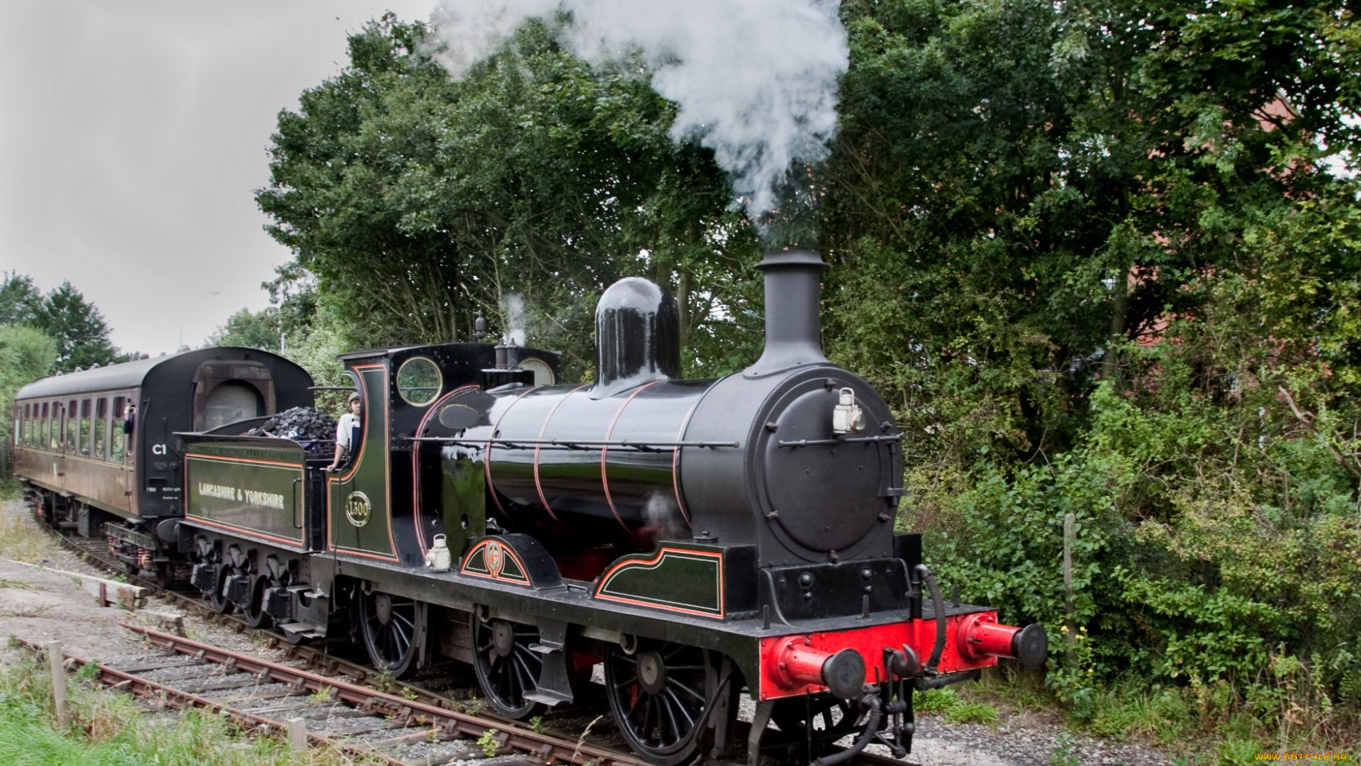 техника, паровозы, паровоз, железная, дорога