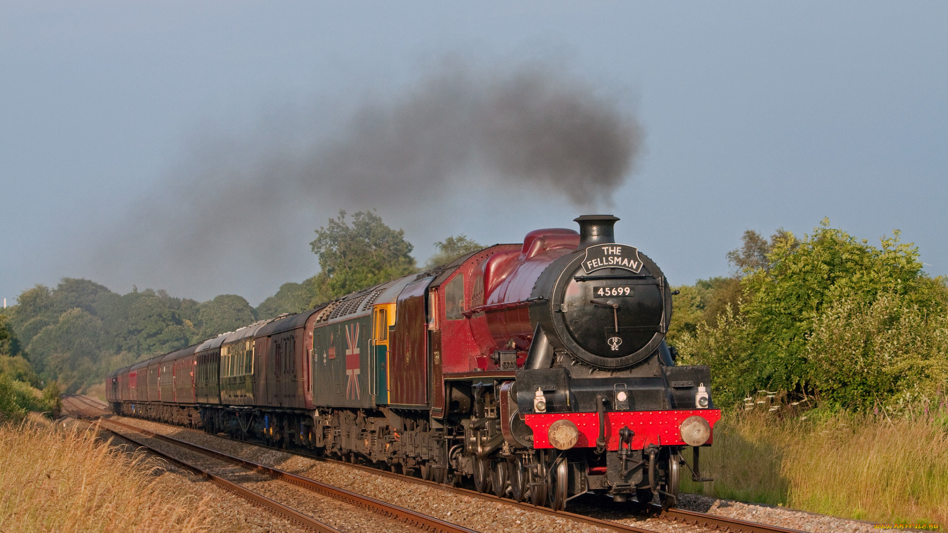 техника, паровозы, железная, дорога, паровоз