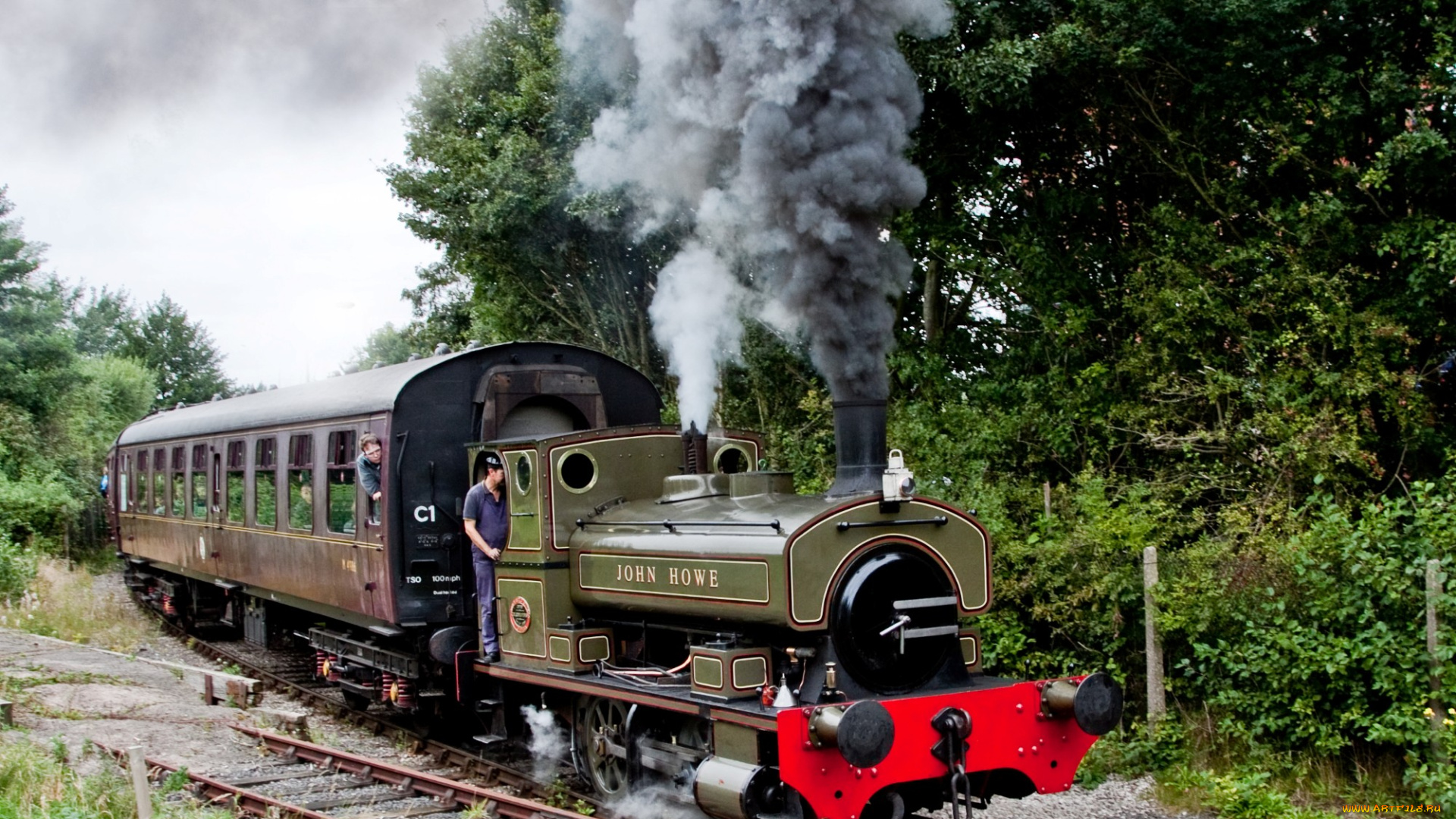 техника, паровозы, железная, дорога, паровоз