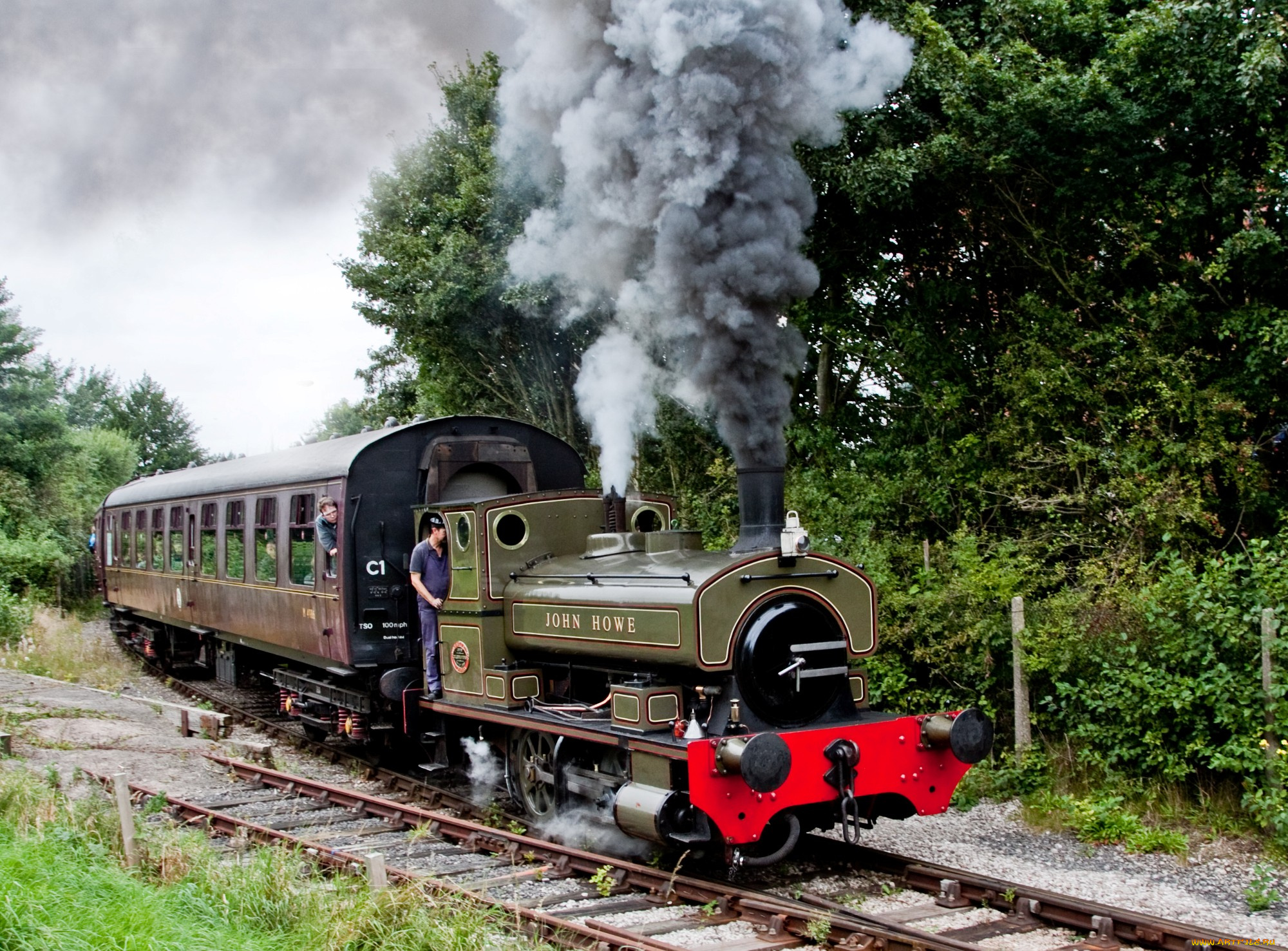 техника, паровозы, железная, дорога, паровоз