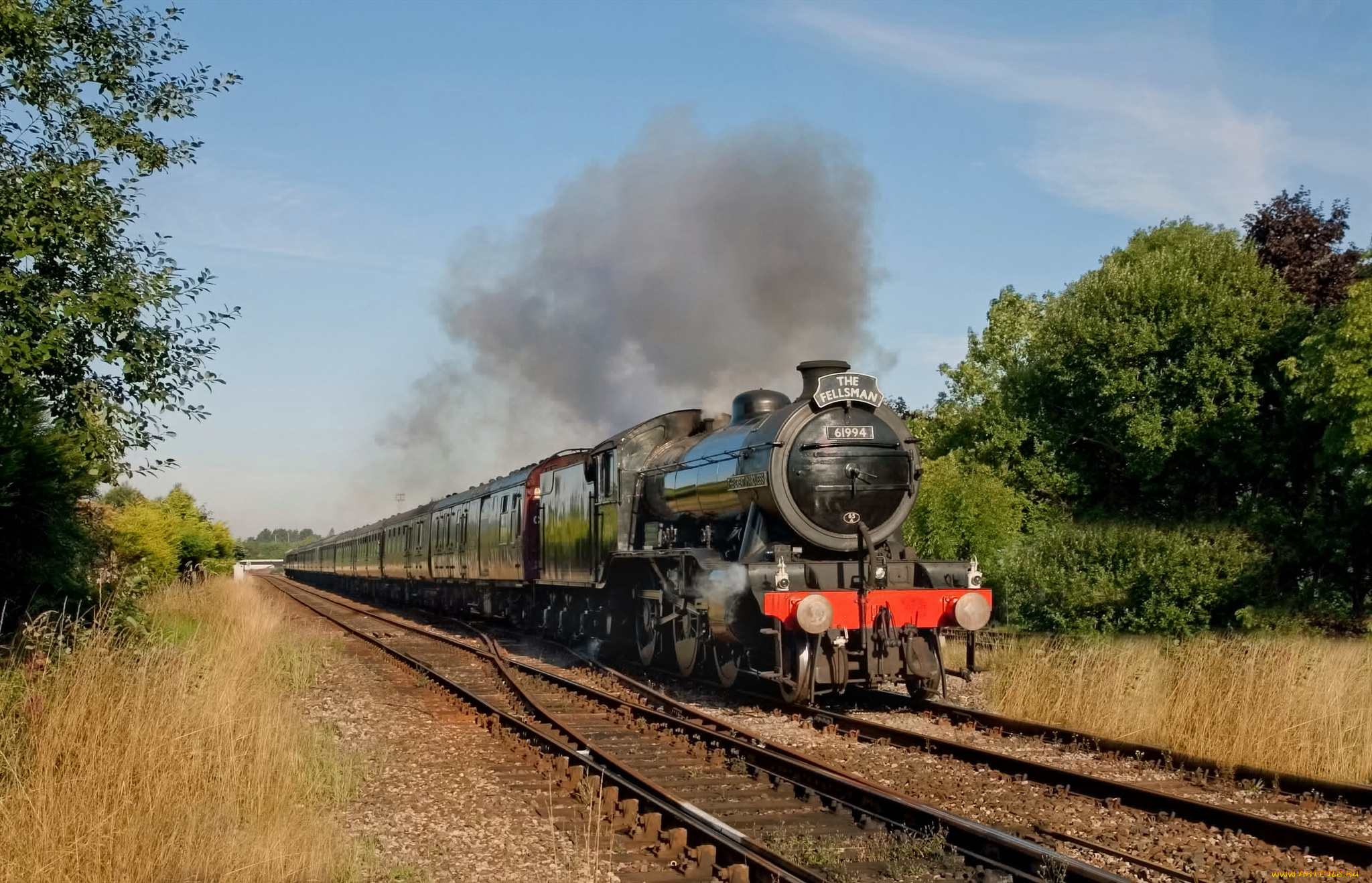 техника, паровозы, паровоз, дорога, железная