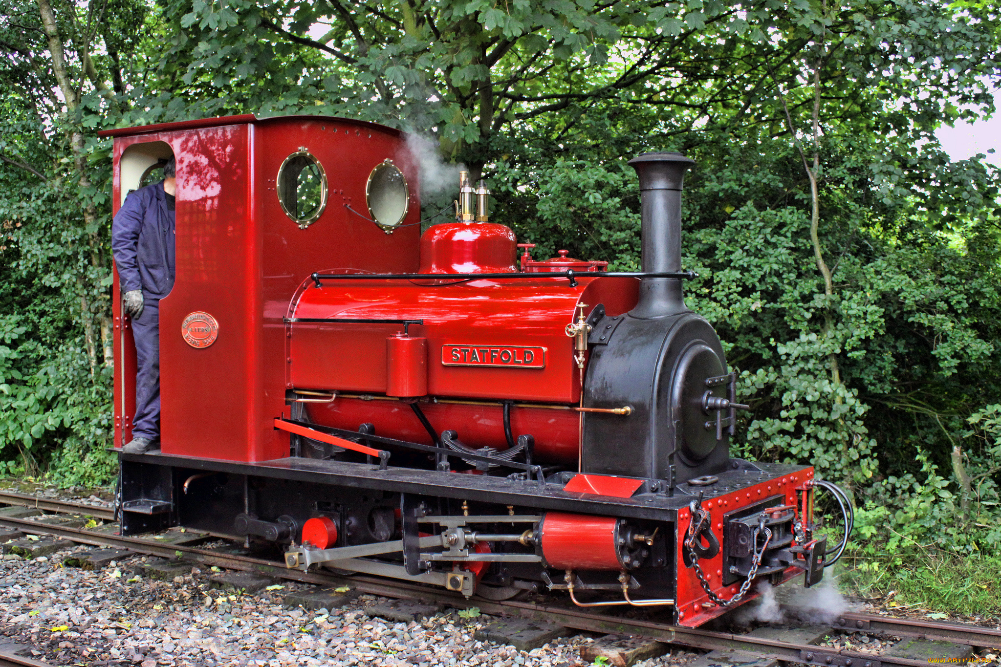 техника, паровозы, дорога, паровоз, железная