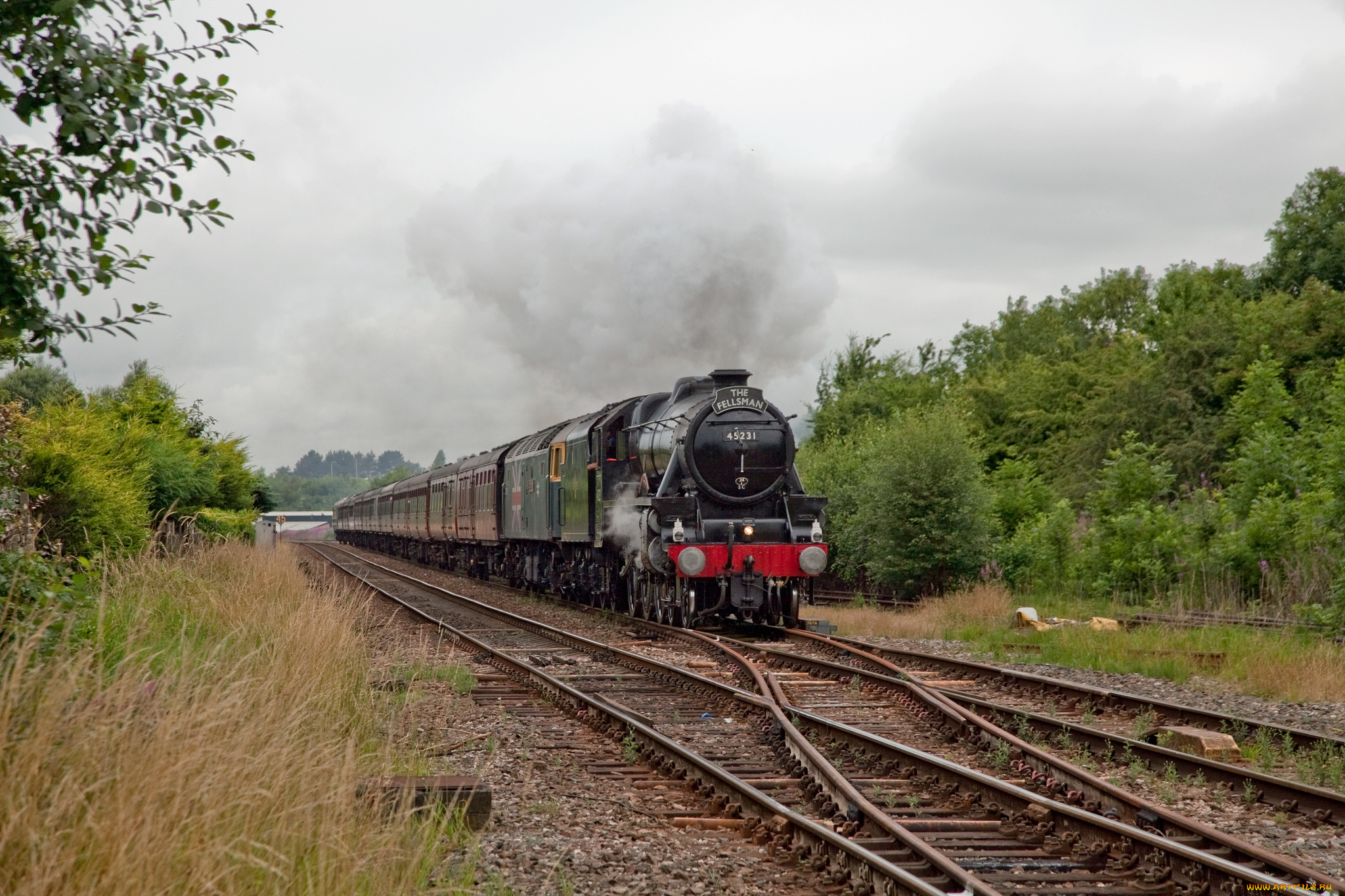 техника, паровозы, паровоз, дорога, железная