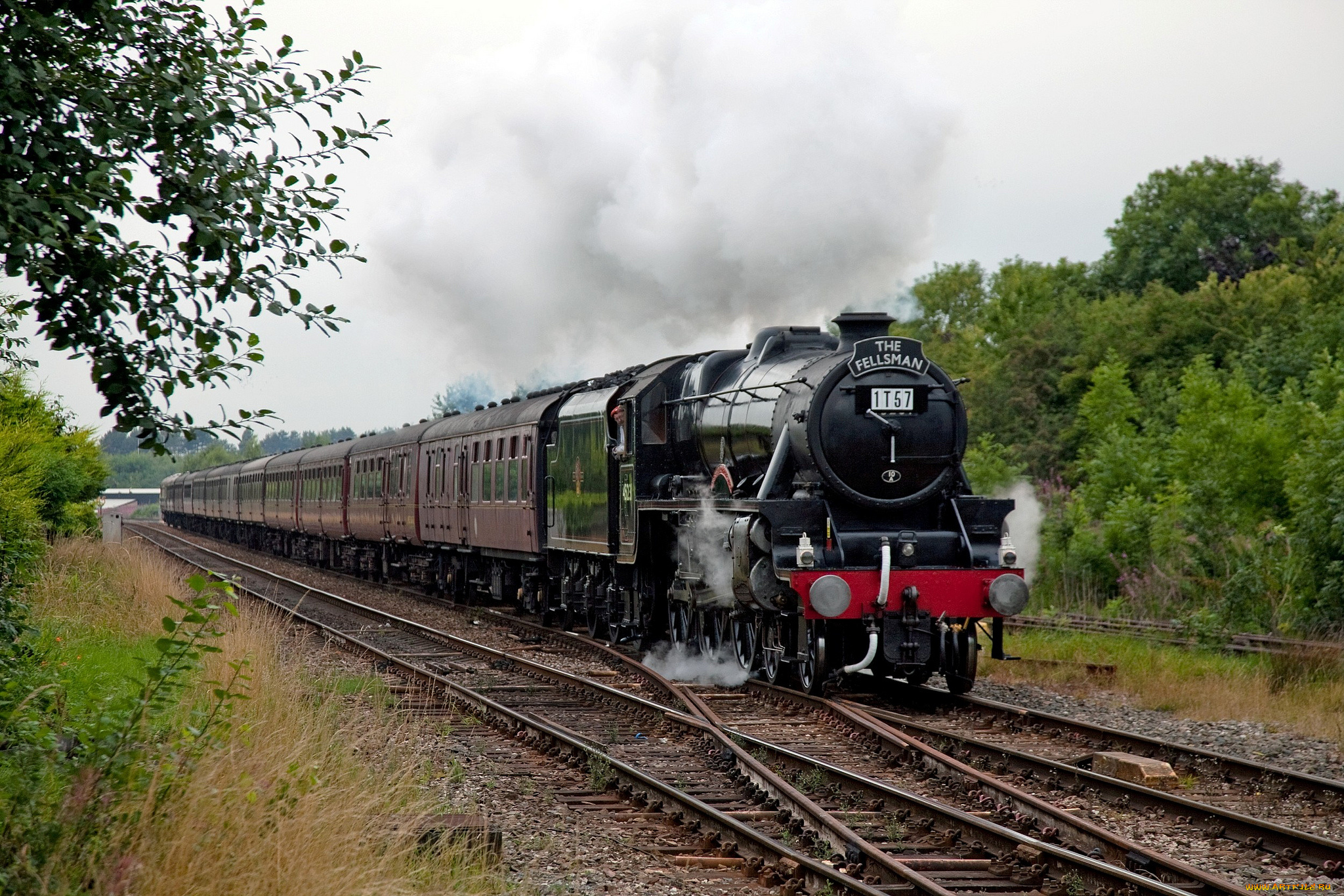 техника, паровозы, паровоз, дорога, железная