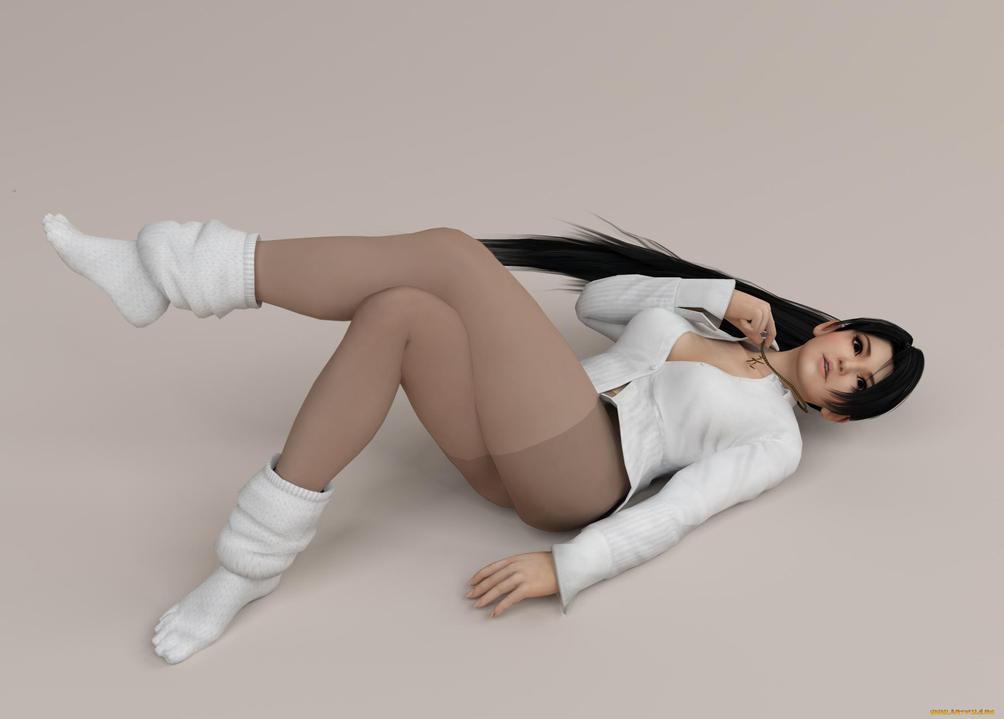 3д, графика, люди, , people, девушка, взгляд, фон