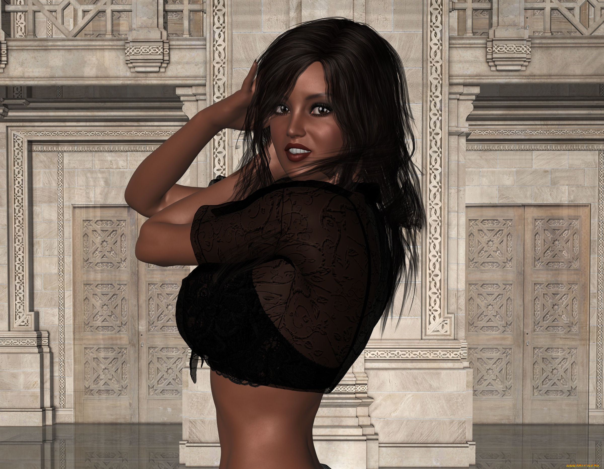 3д, графика, люди, , people, фон, взгляд, девушка