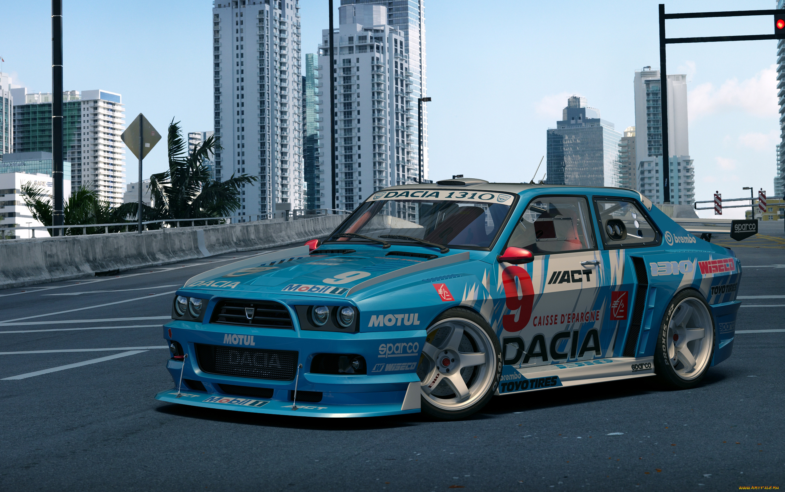 автомобили, 3д, dacia