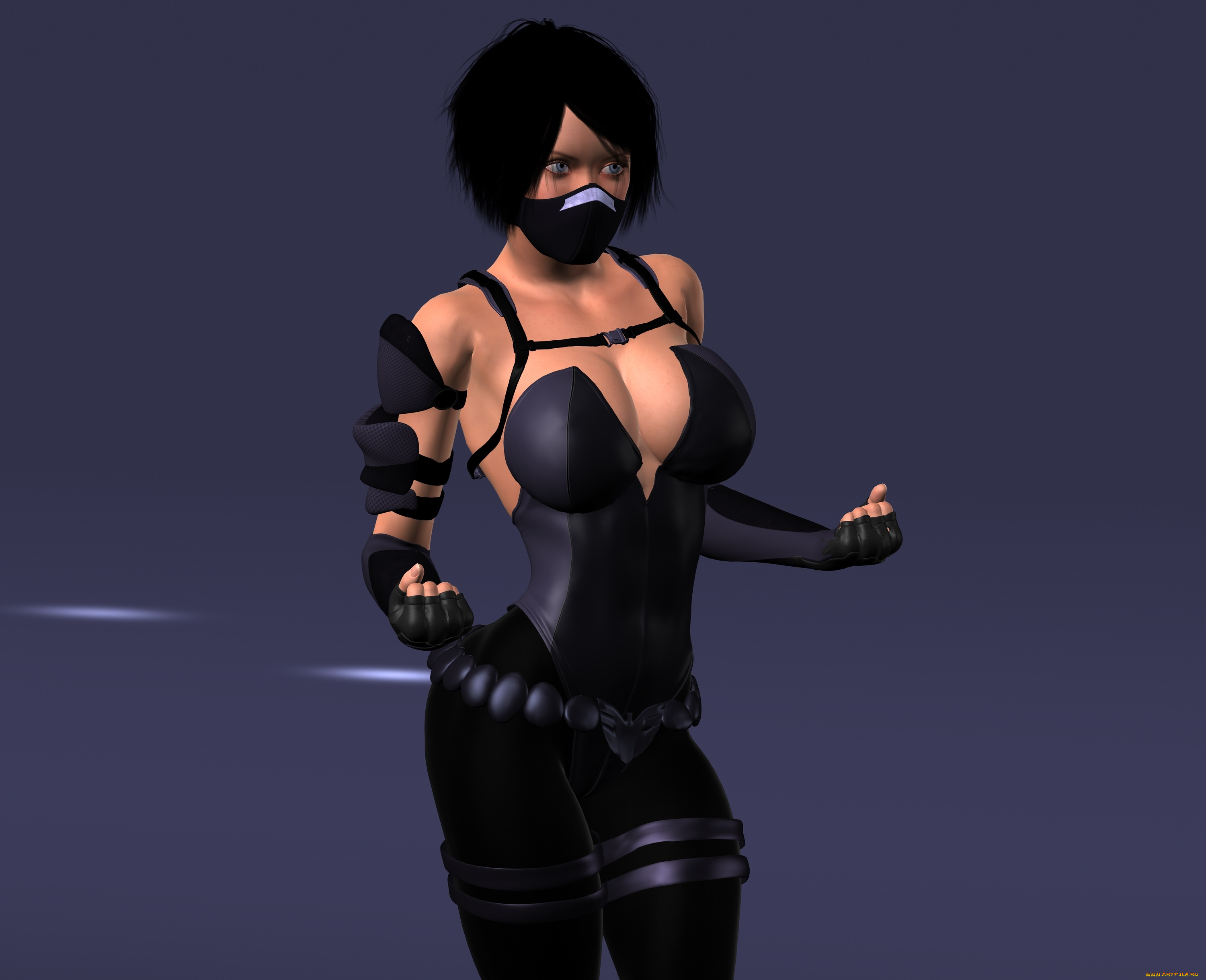 3д, графика, люди, , people, маска, фон, девушка, взгляд