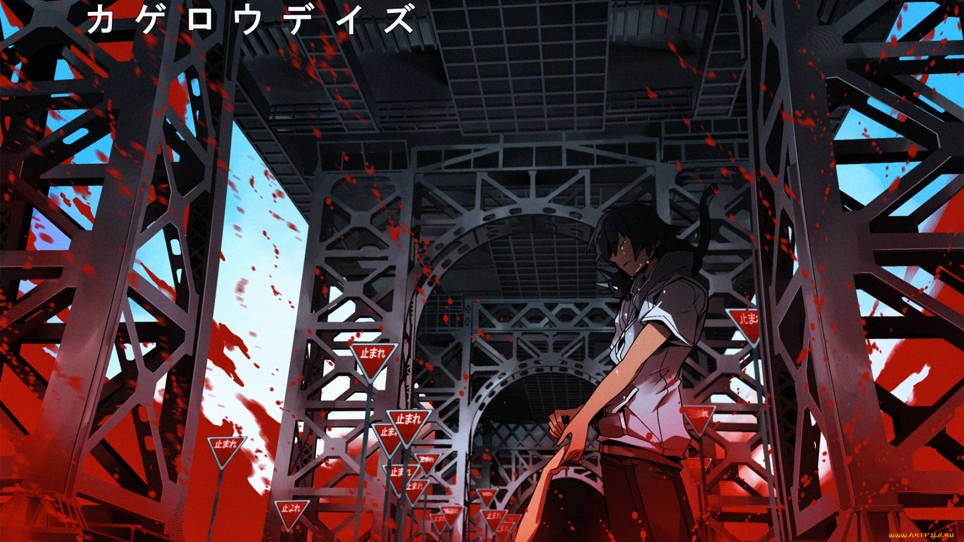 аниме, kagerou, project, kagerou, project