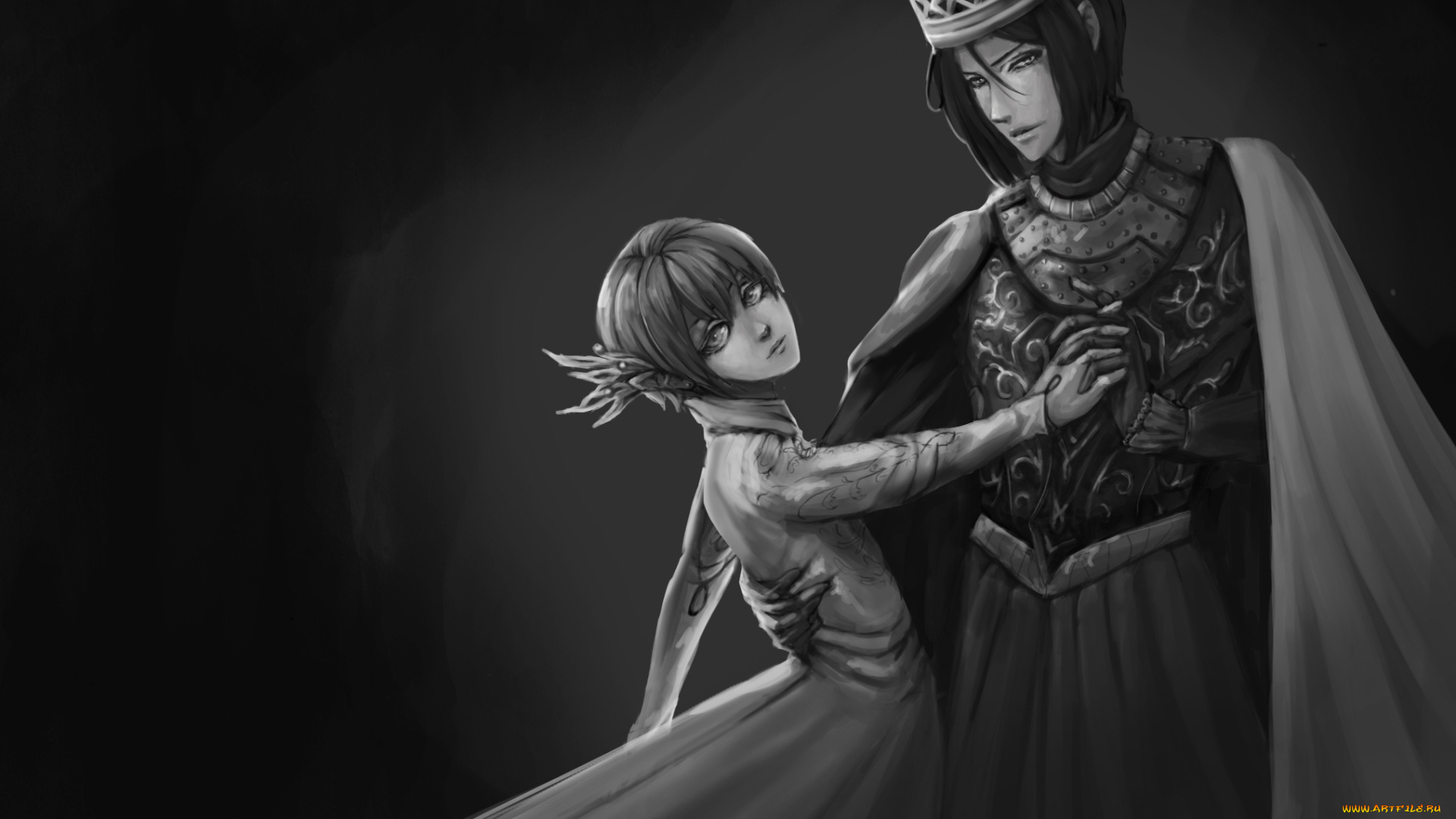 аниме, kuroshitsuji, арт, сиель, себастьян