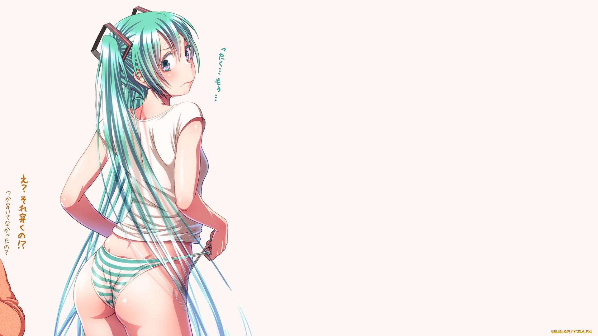 аниме, vocaloid, фон, девушка, взгляд