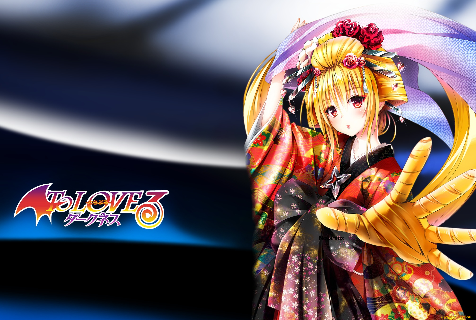 аниме, to, love, ru, арт, golden, darkness, yabuki, kentarou, to, love, ru, девушка