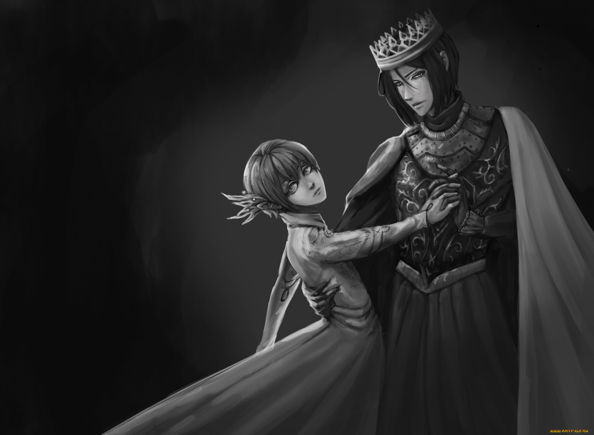 аниме, kuroshitsuji, арт, сиель, себастьян