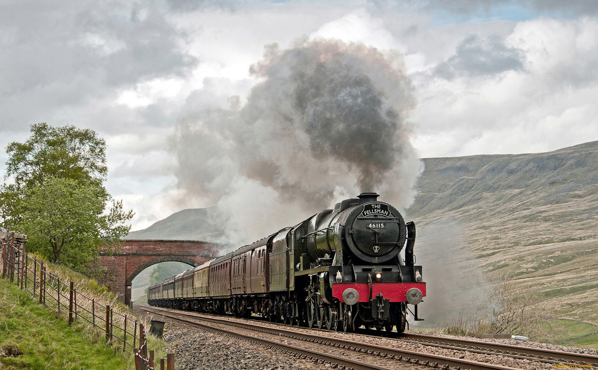 техника, паровозы, рельсы, паровоз