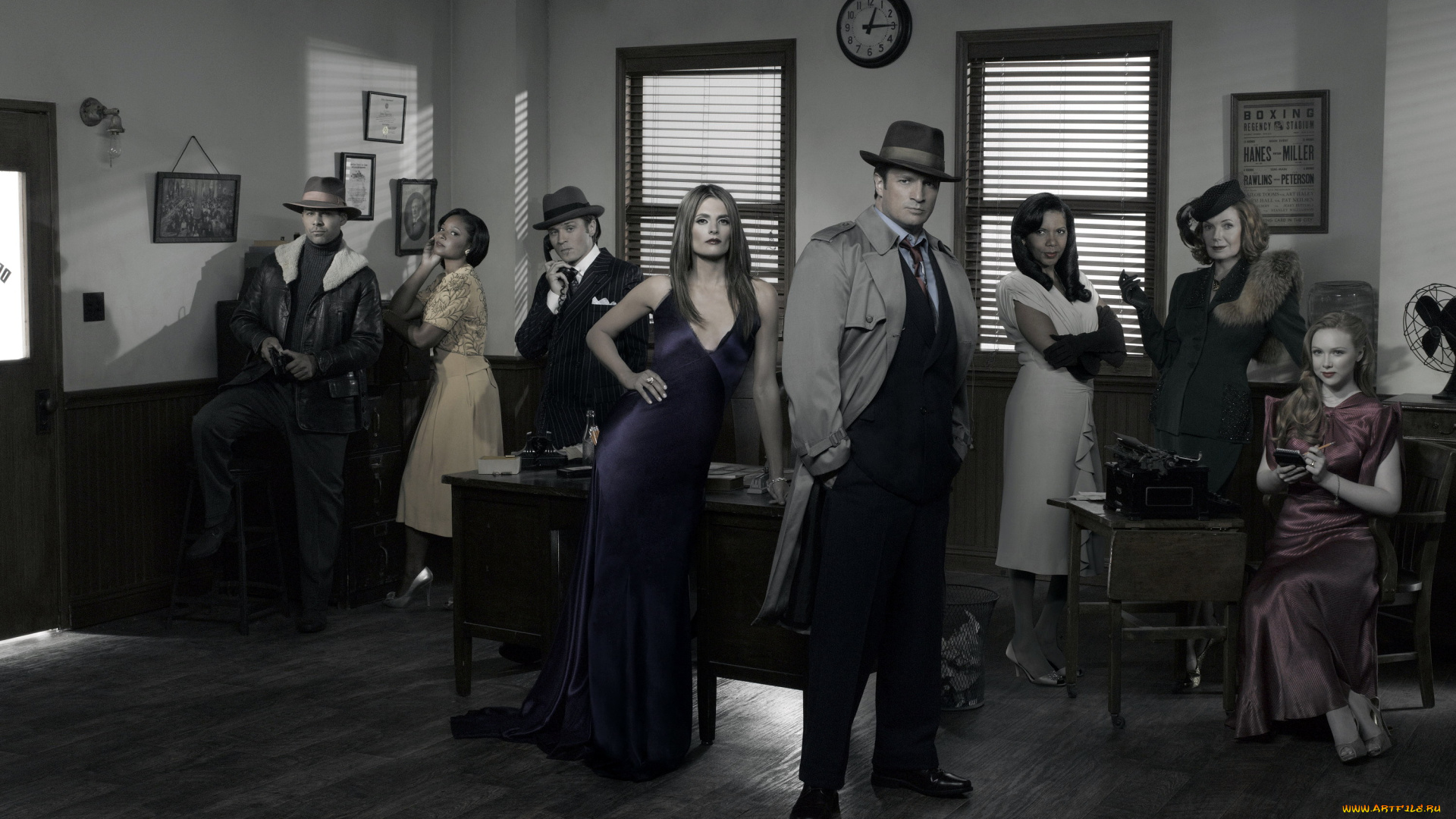 кино, фильмы, castle, richard, nathan, fillion, kate, beckett, stana, katic