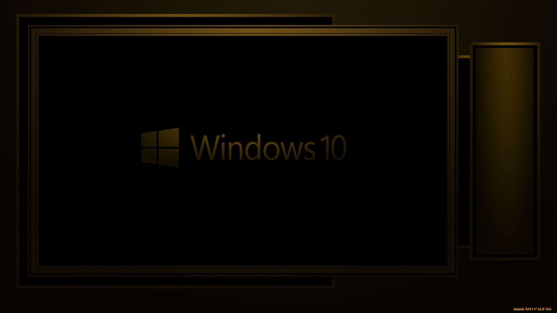 компьютеры, windows, , 10, фон, логотип
