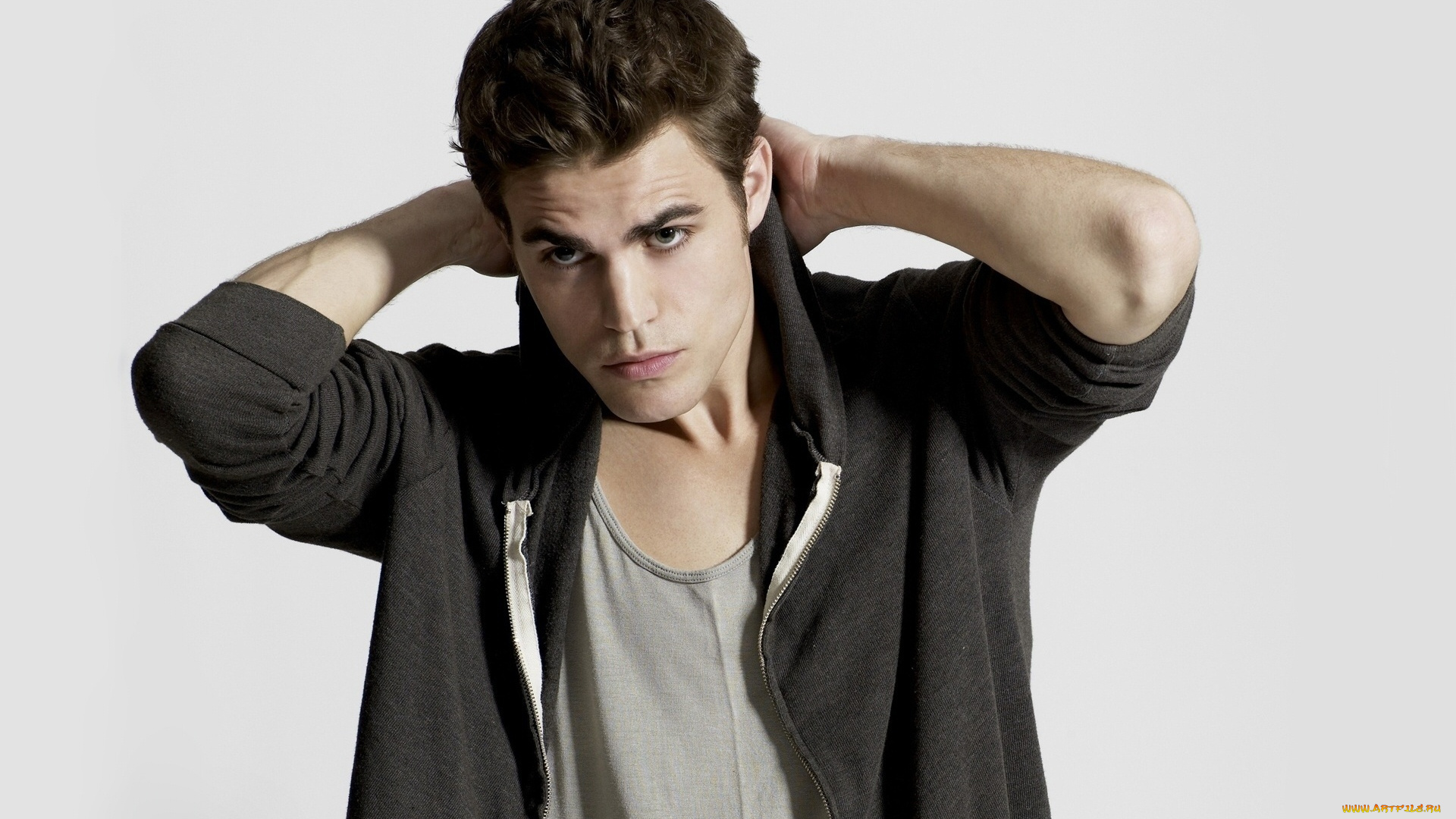 мужчины, paul, wesley, жест