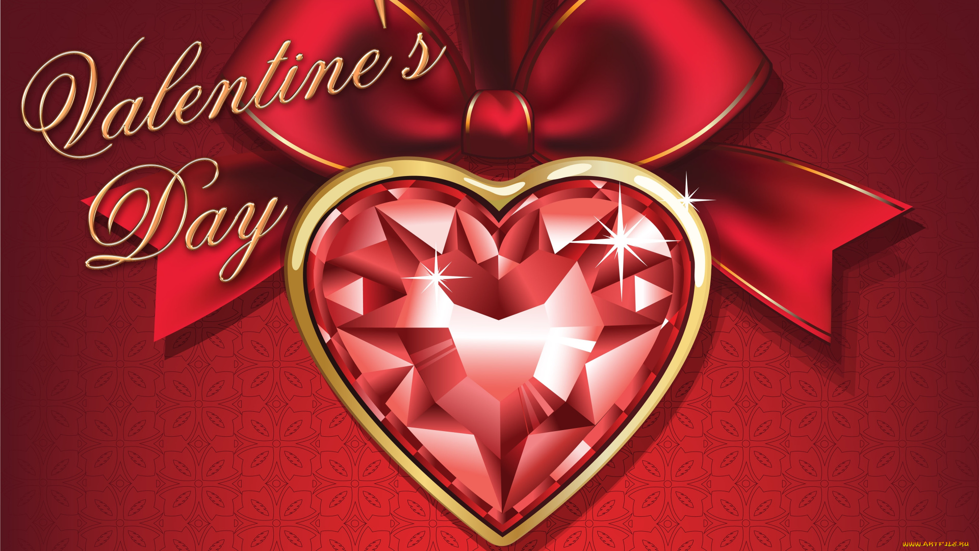 праздничные, день, святого, валентина, , сердечки, , любовь, фон, сердечко