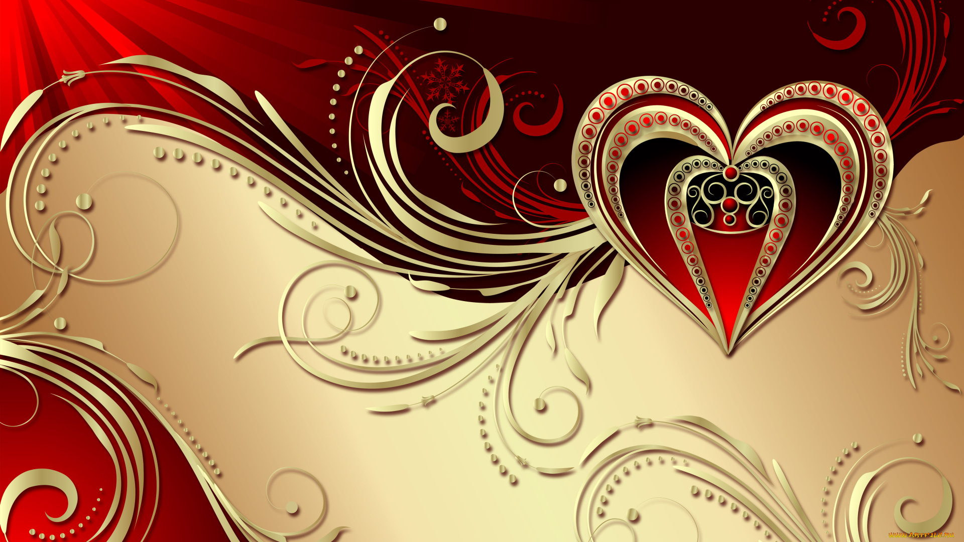 праздничные, день, святого, валентина, , сердечки, , любовь, сердечко, фон