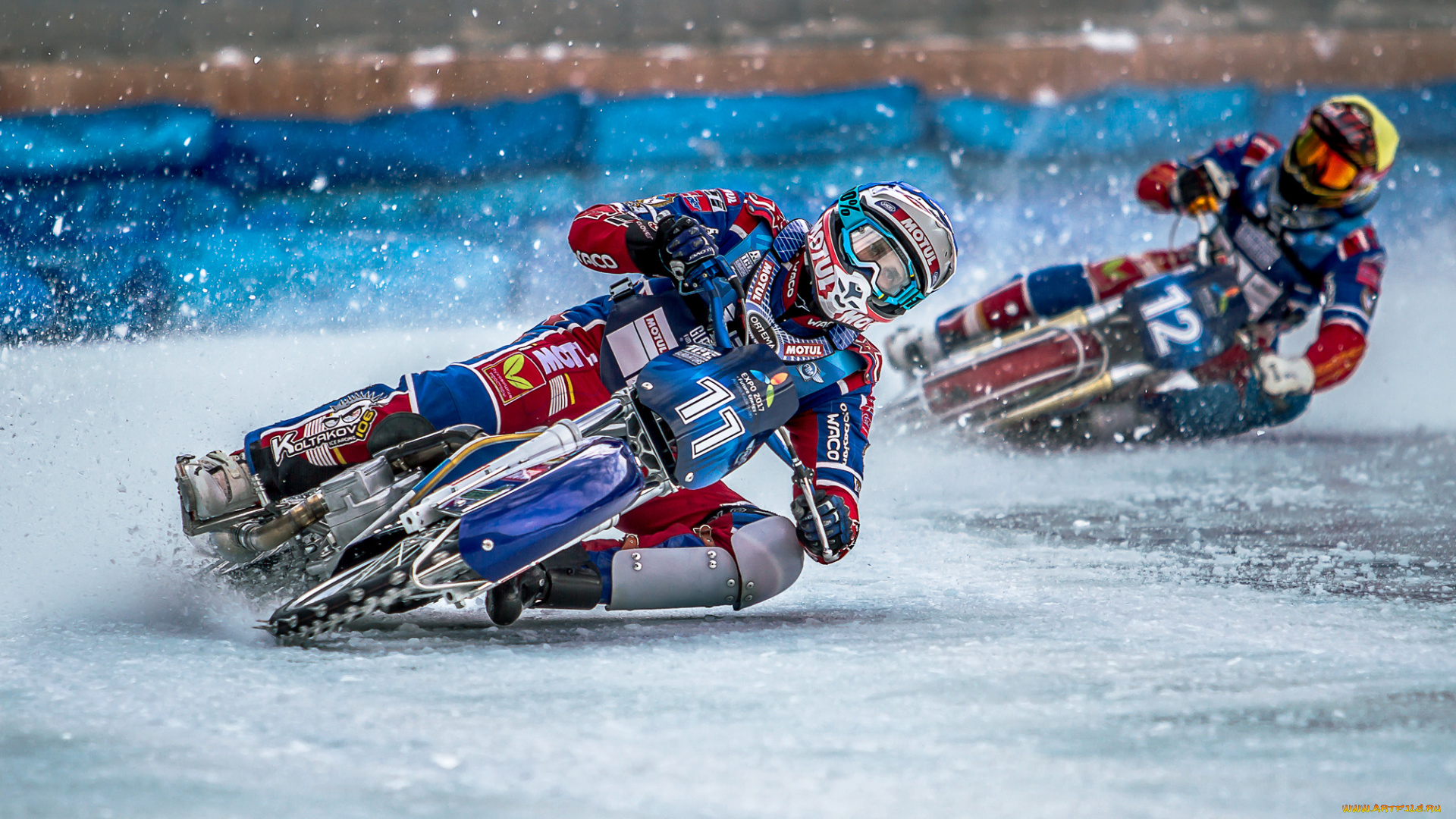 спорт, мотоспорт, bike, race, ice, speedway, sport