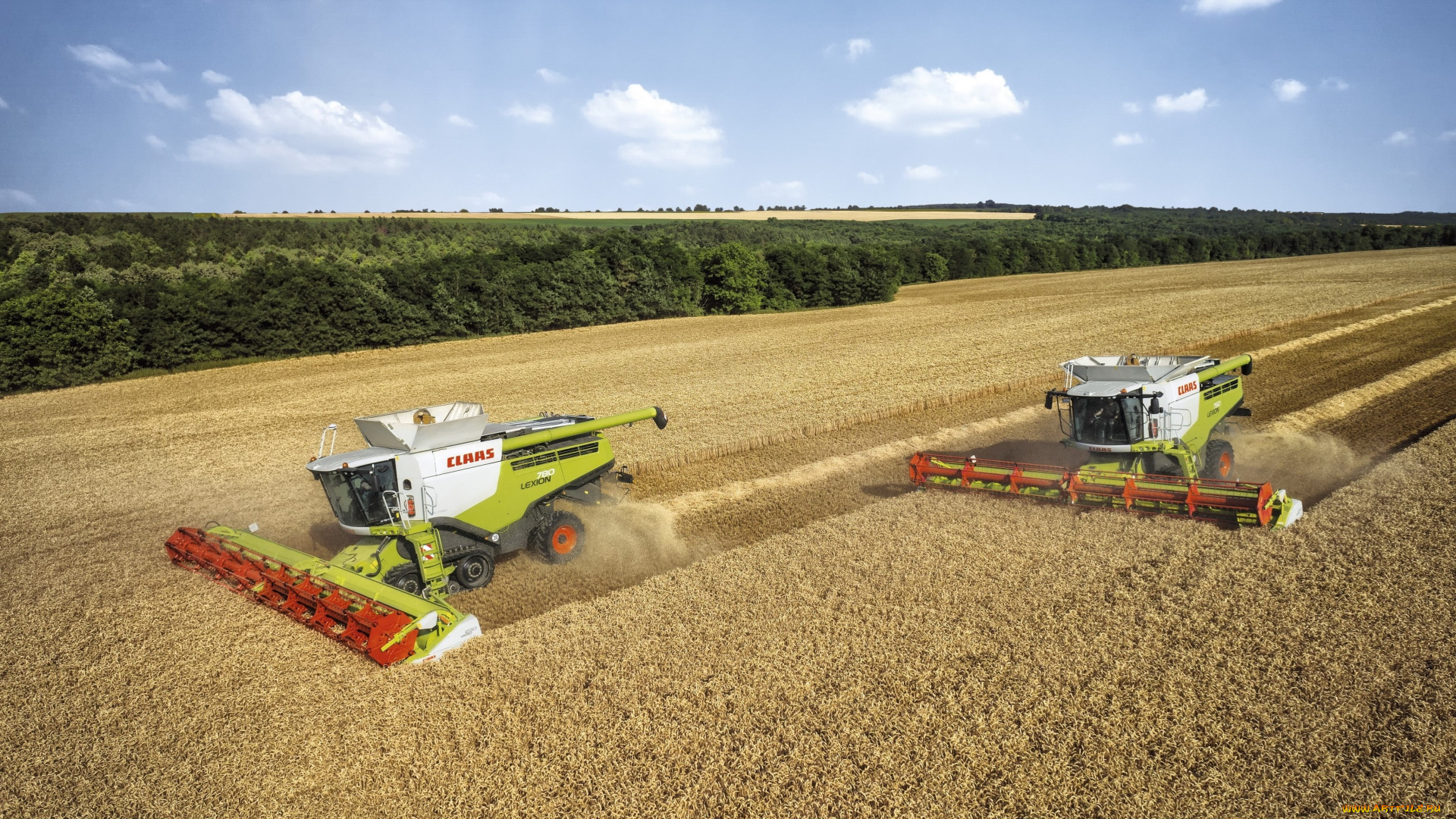 техника, комбайны, claas, lexion