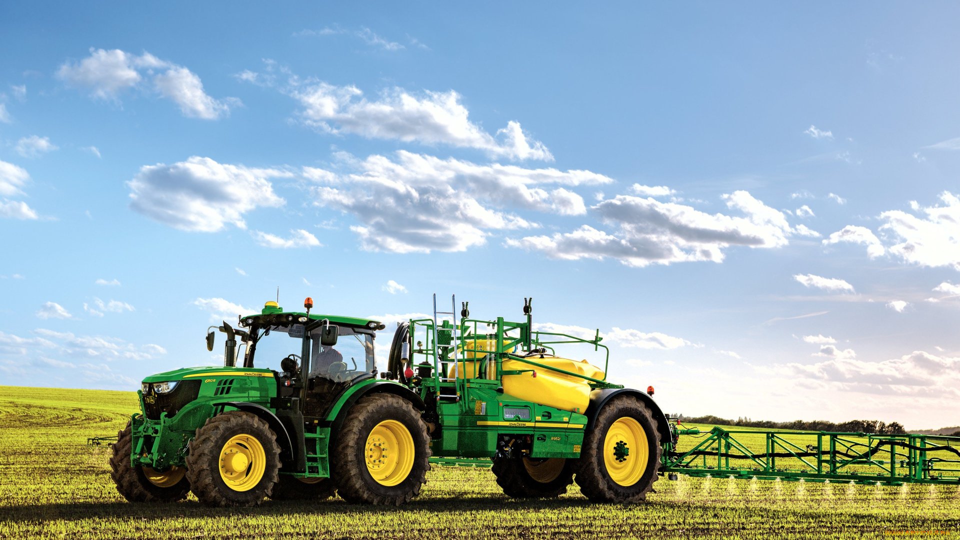 техника, тракторы, john