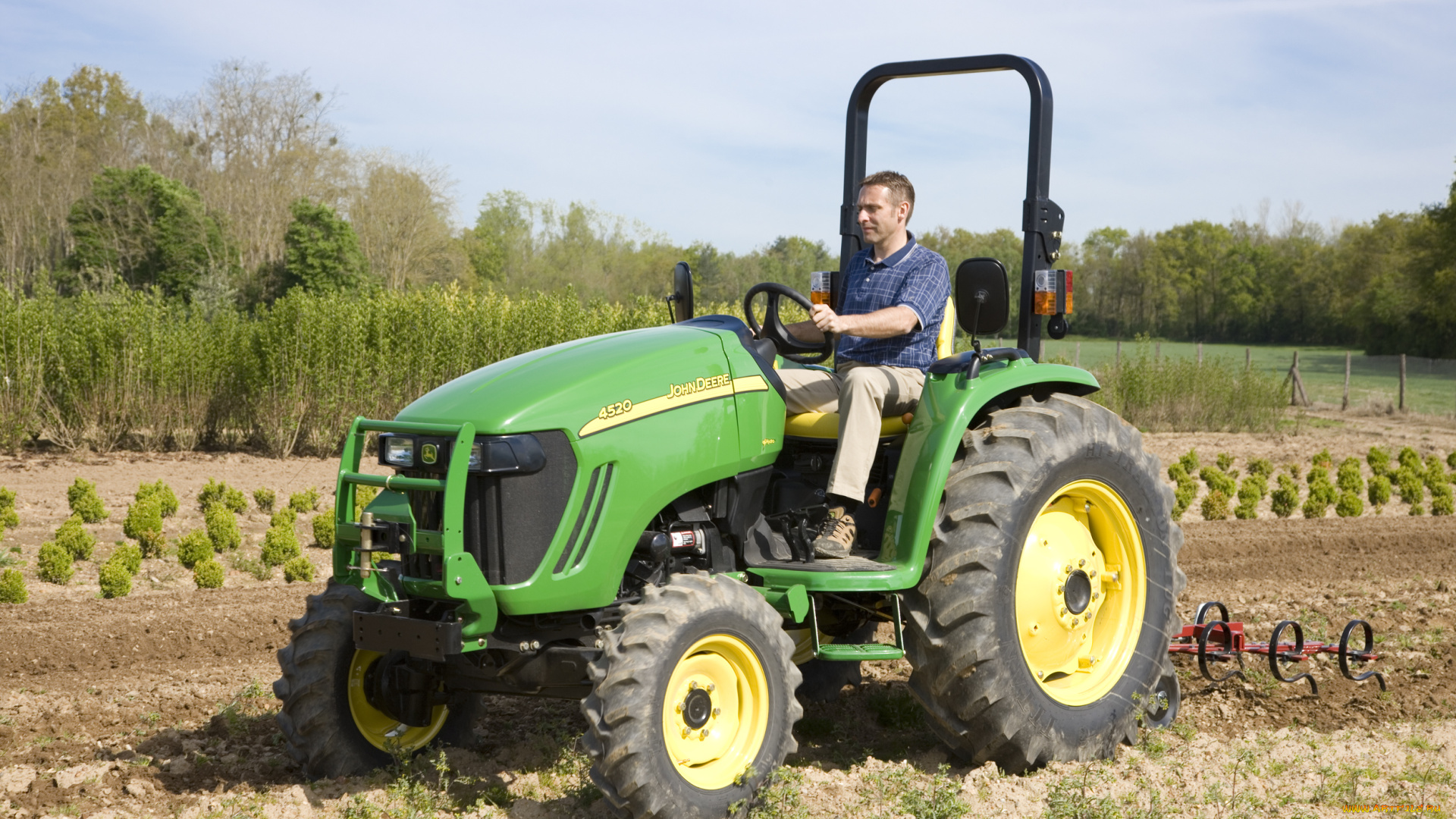 техника, тракторы, john