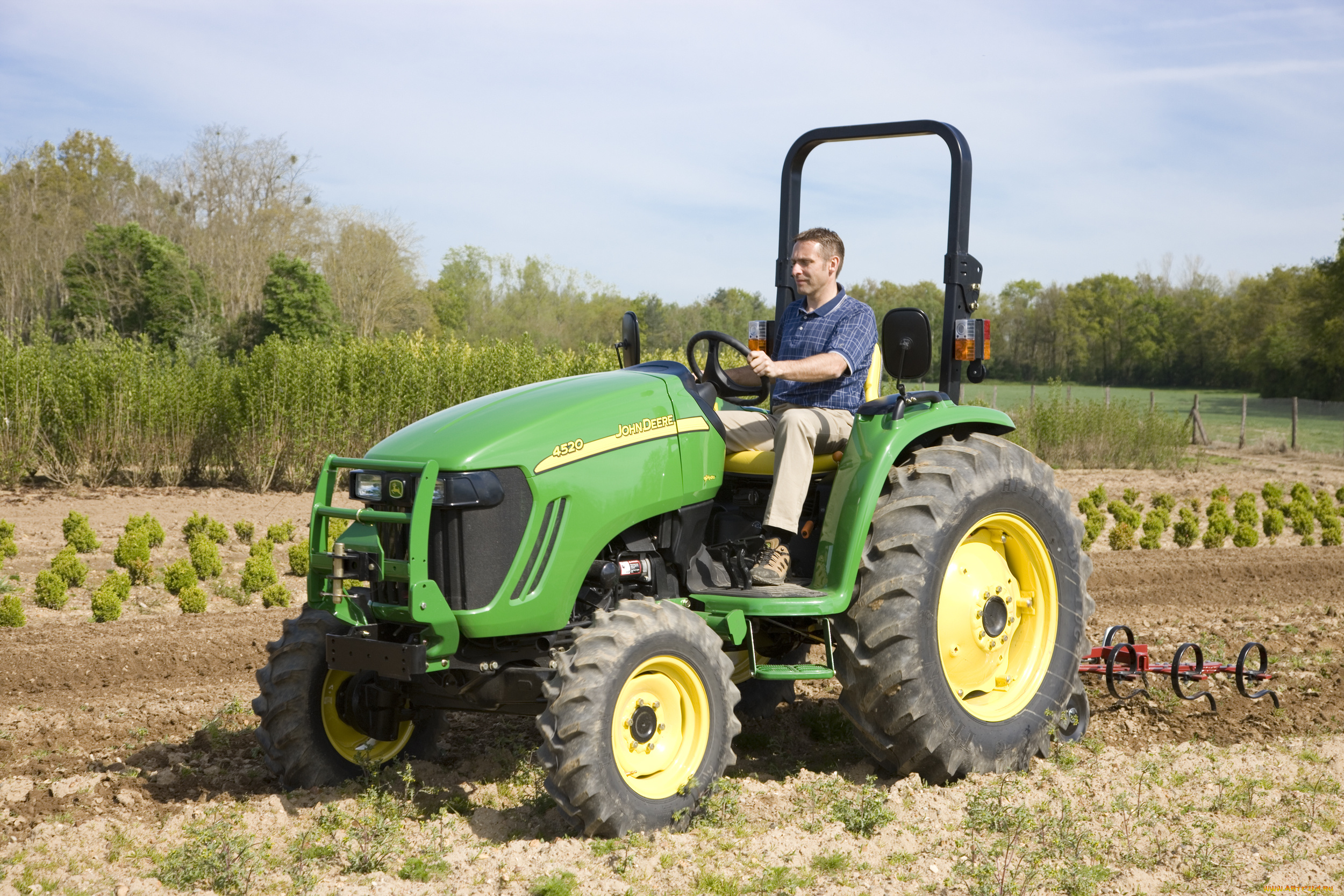 техника, тракторы, john