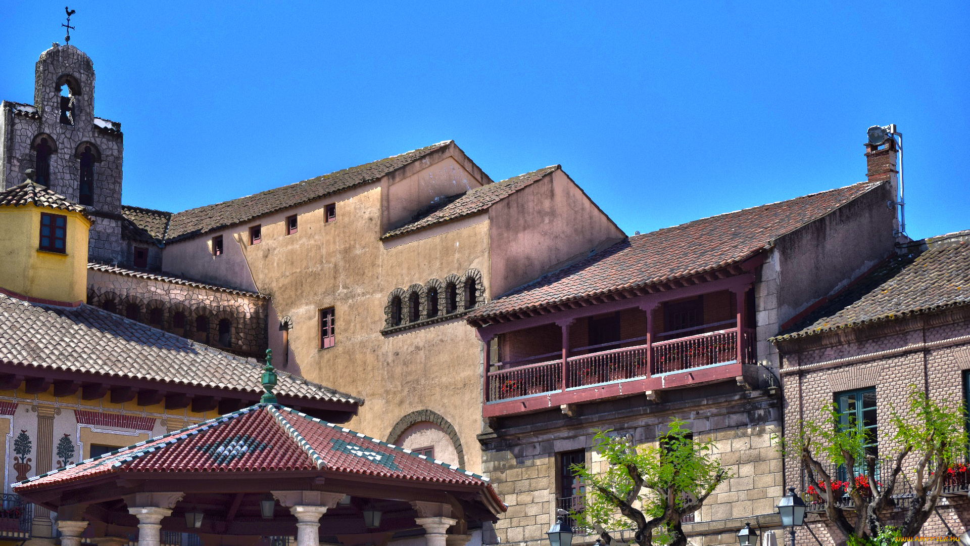 барселона, города, барселона, , испания, балкон