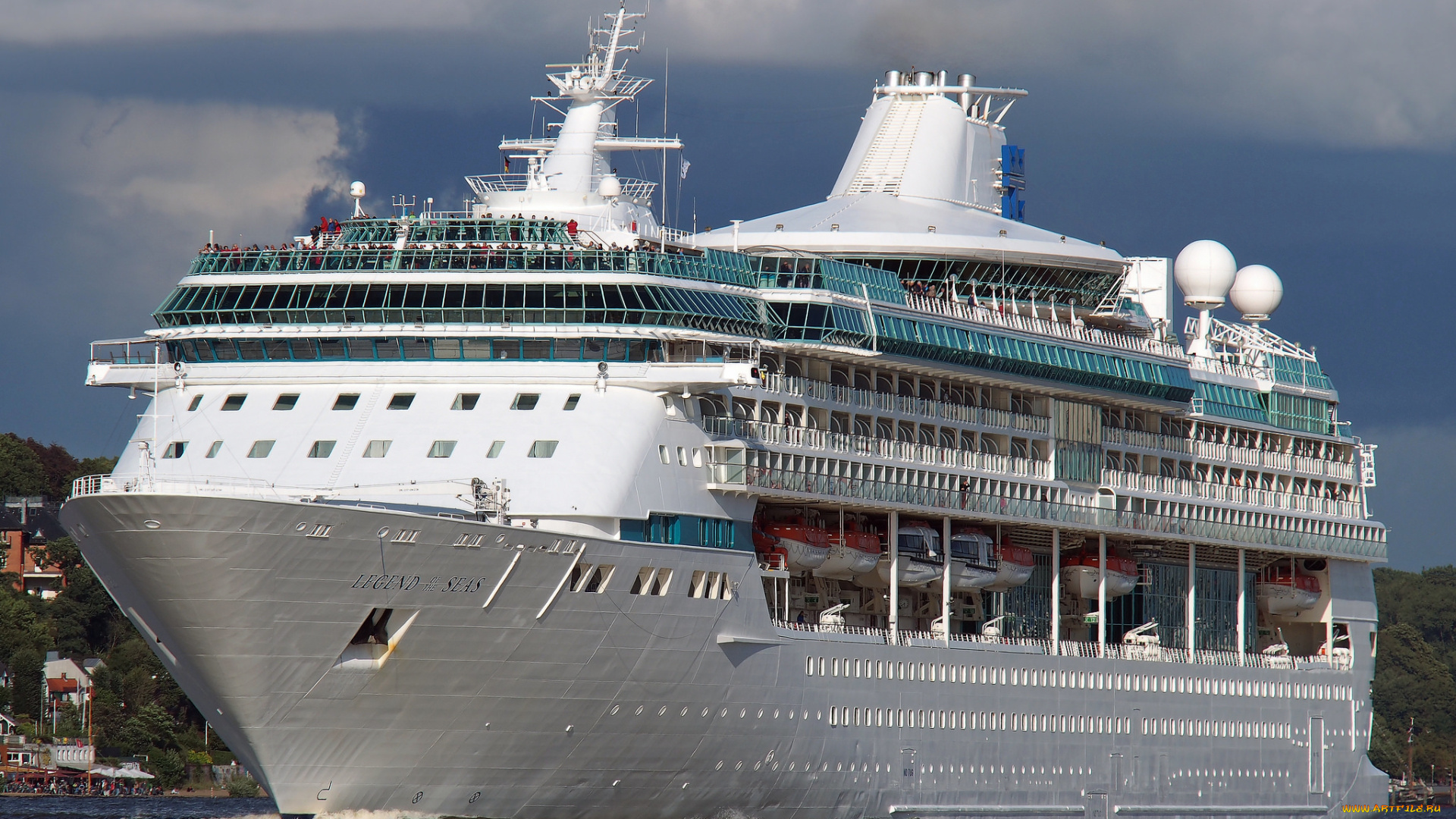 корабли, лайнеры, круиз, лайнер