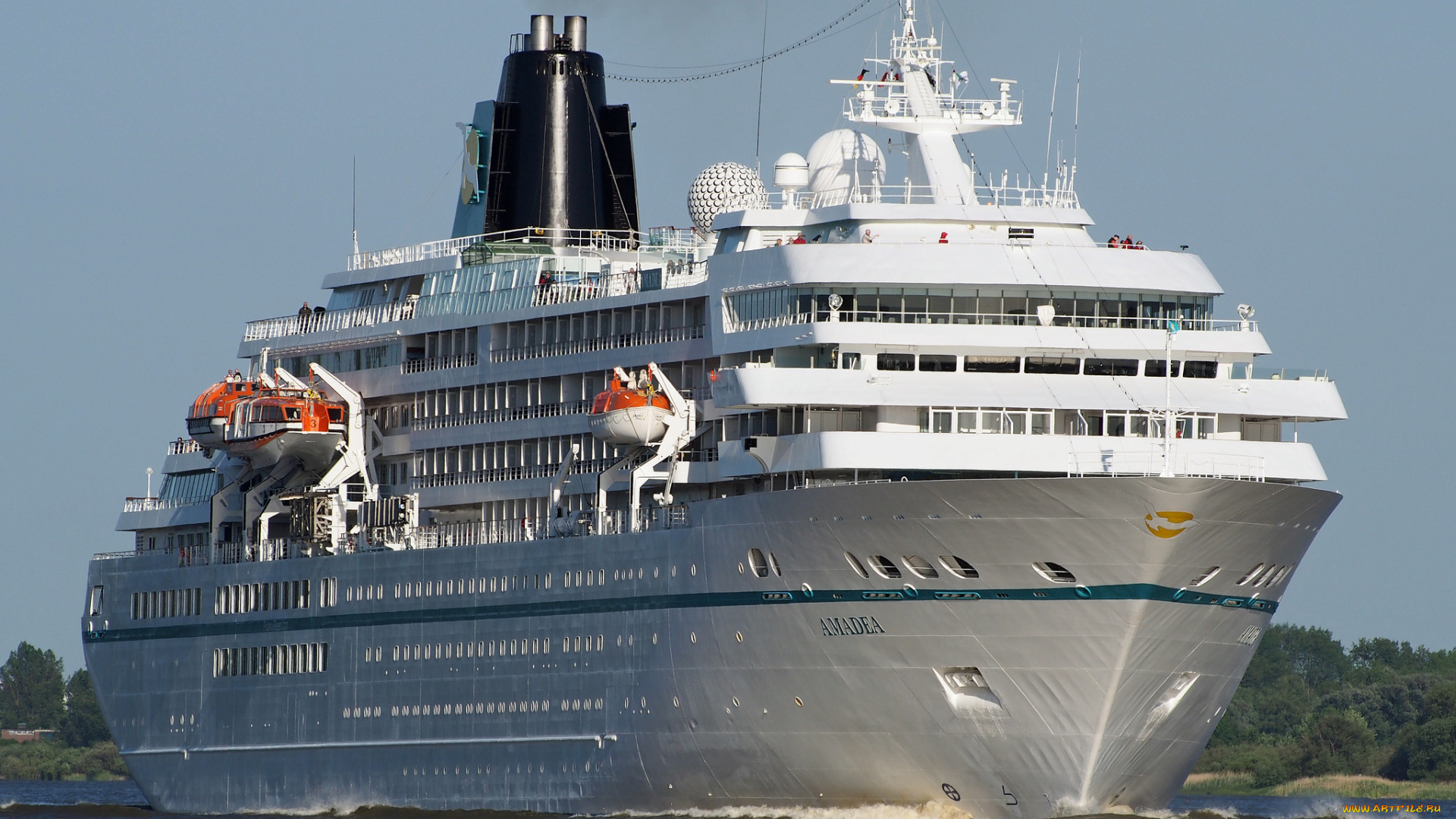 корабли, лайнеры, круиз, лайнер