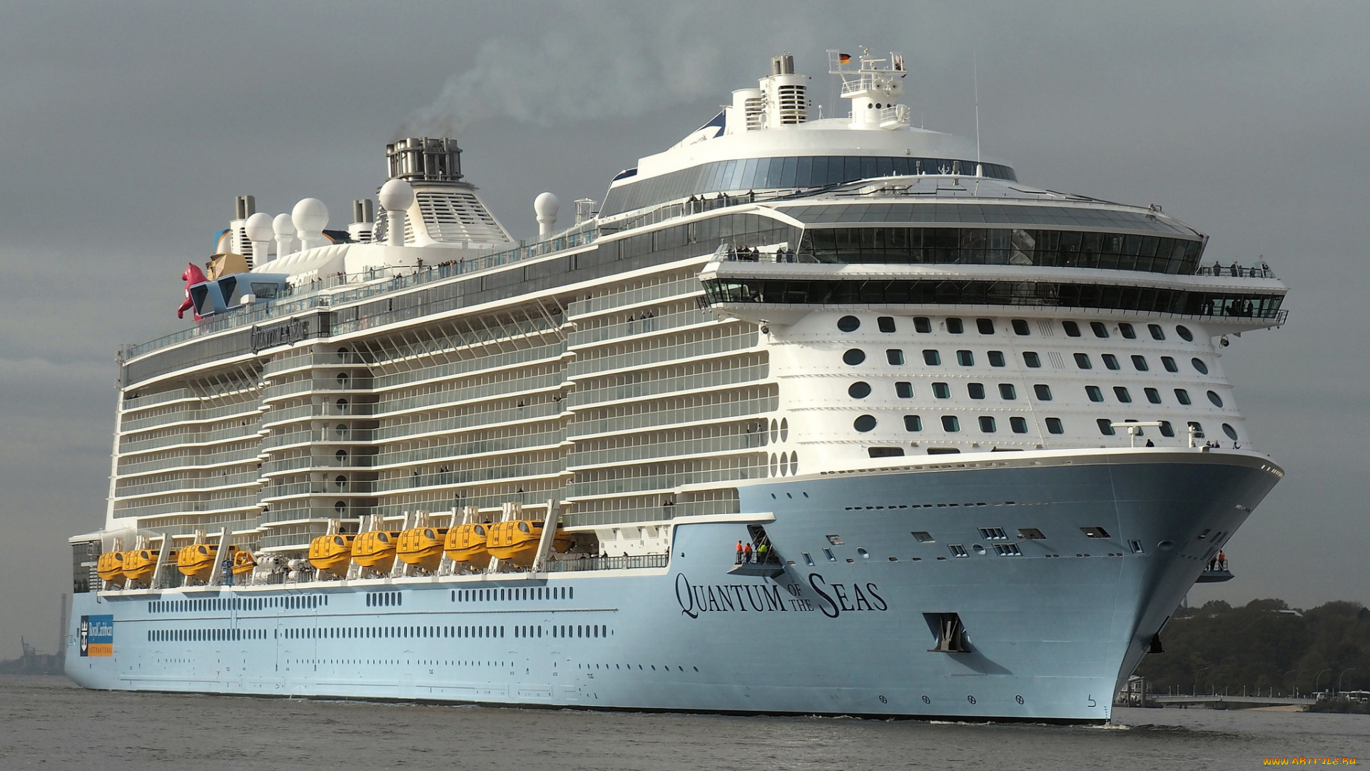 корабли, лайнеры, круиз, лайнер