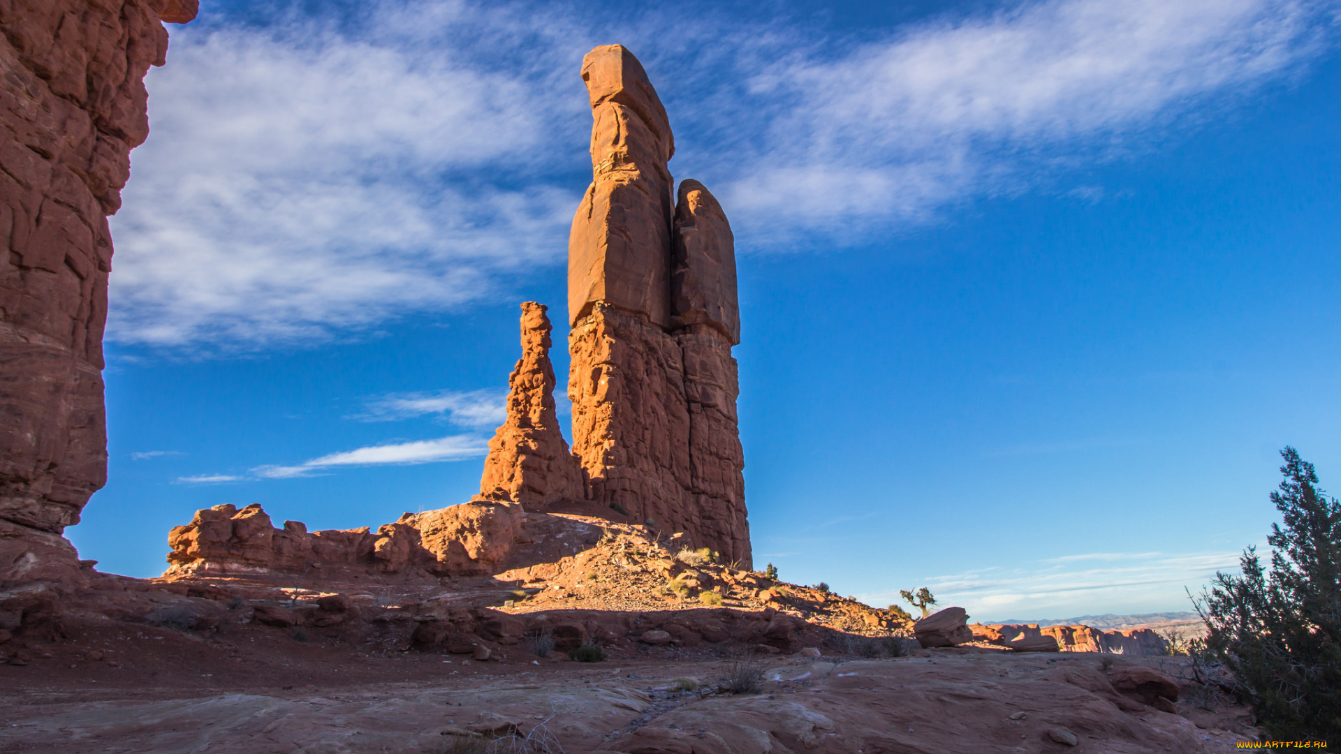 природа, горы, простор