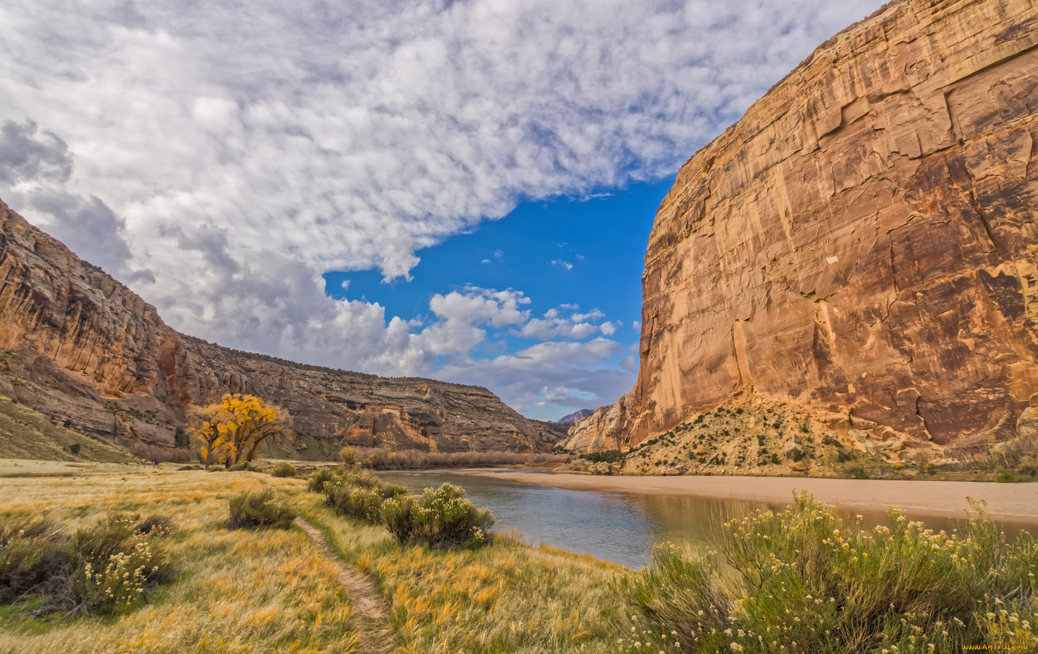 природа, реки, озера, простор