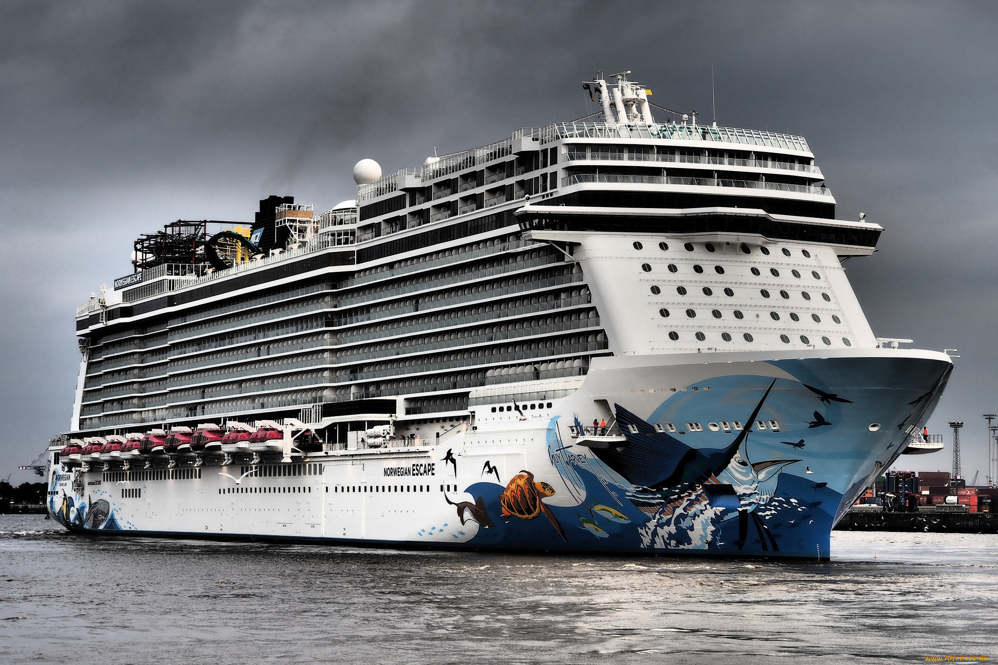 корабли, лайнеры, круиз, лайнер