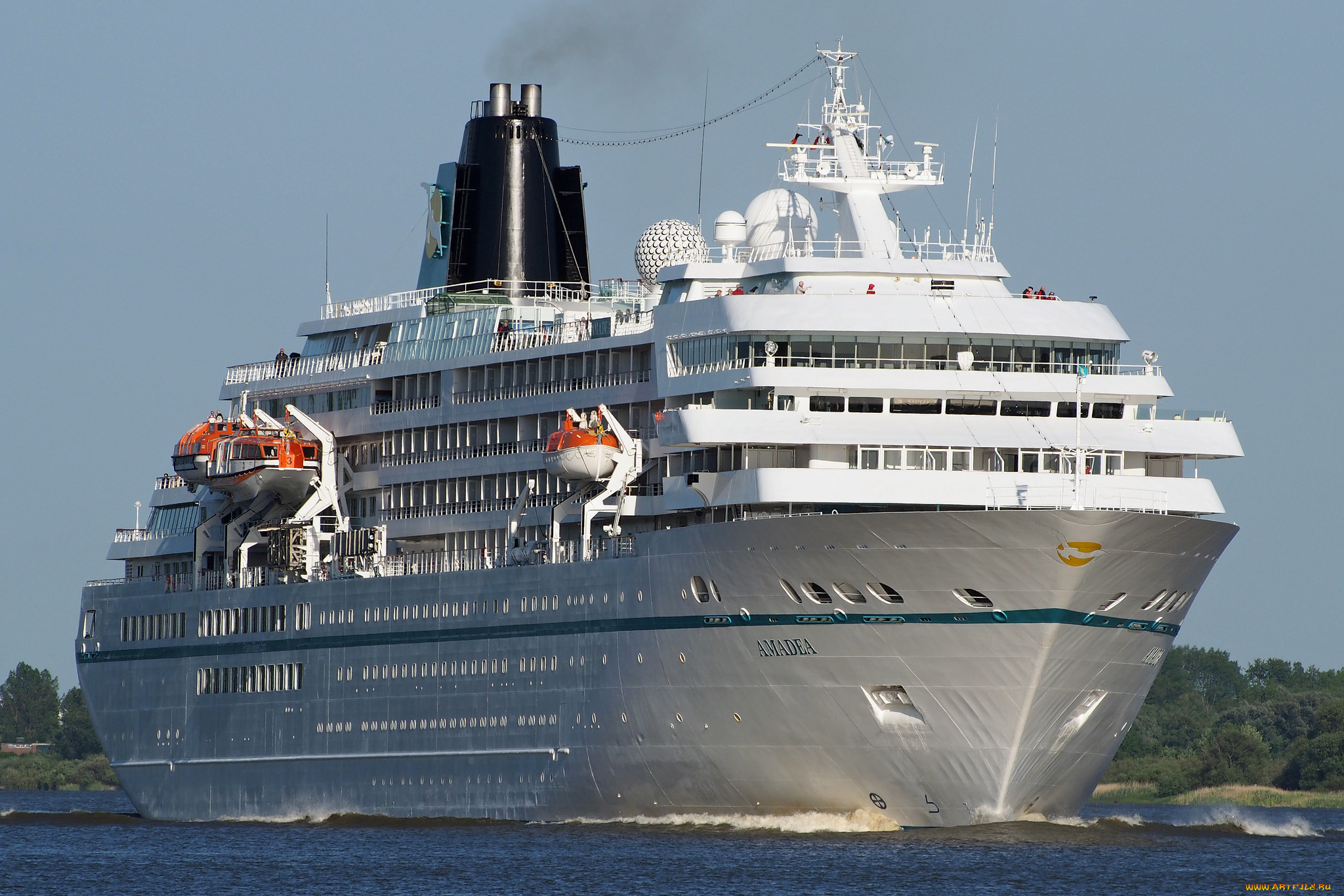 корабли, лайнеры, круиз, лайнер