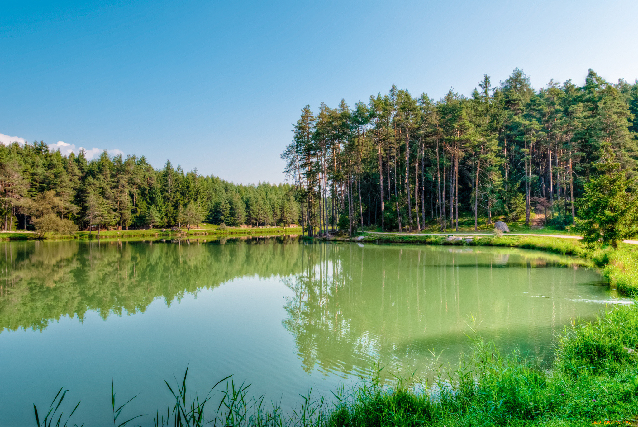 природа, реки, озера, простор