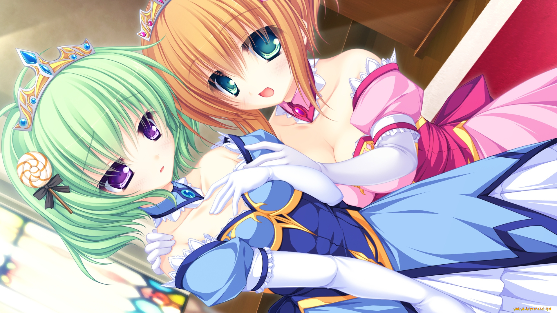 justy&, 215, nasty, ~maou, hajimemashita, аниме, nasty, ~maou, hajimemashita~, фон, взгляд, девушки