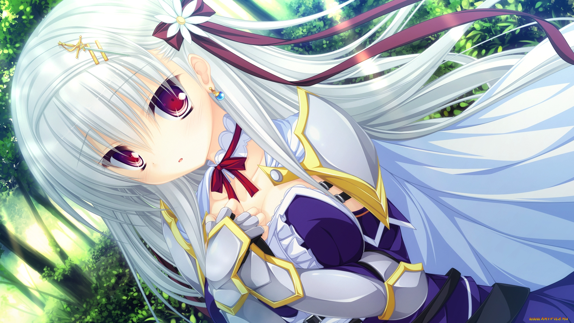 justy&, 215, nasty, ~maou, hajimemashita, аниме, nasty, ~maou, hajimemashita~, фон, взгляд, девушка