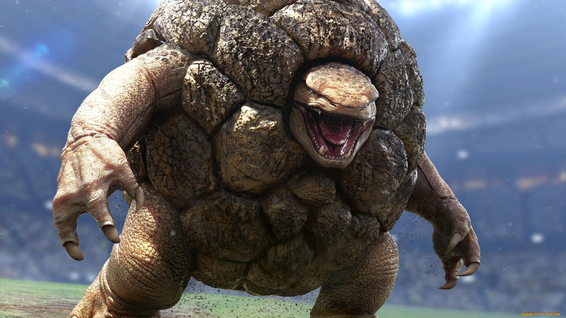 3д, графика, существа, , creatures, черепаха