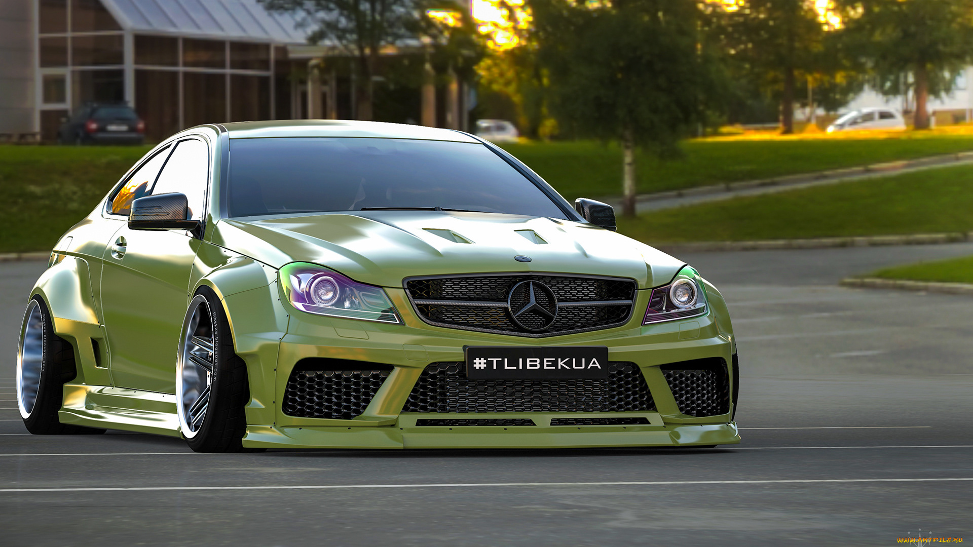 автомобили, 3д, mercedes