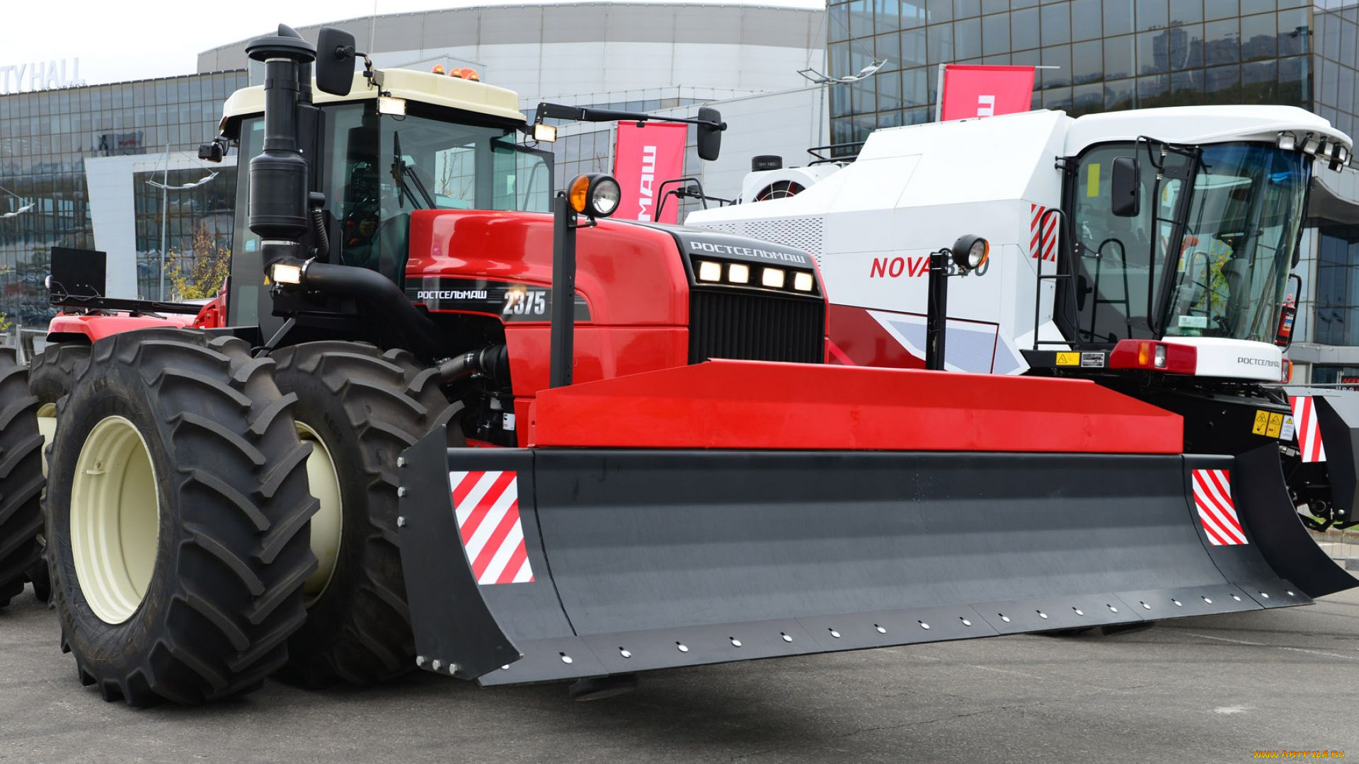 ростсельмаш, rsm, 2375, техника, тракторы, выставка, ростсельмаш, rsm2375, поворотный, отвал