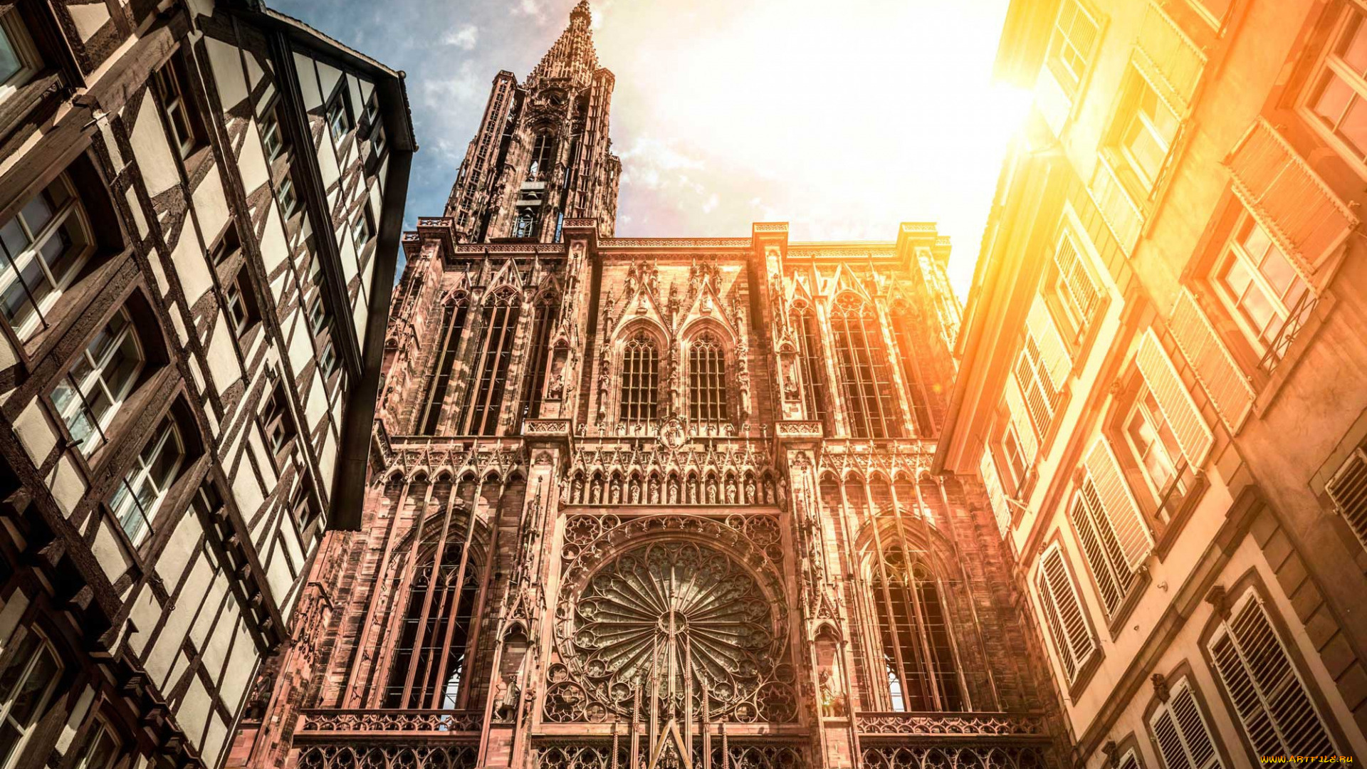 strasbourg, cathedral, города, страсбург, , франция, strasbourg, cathedral