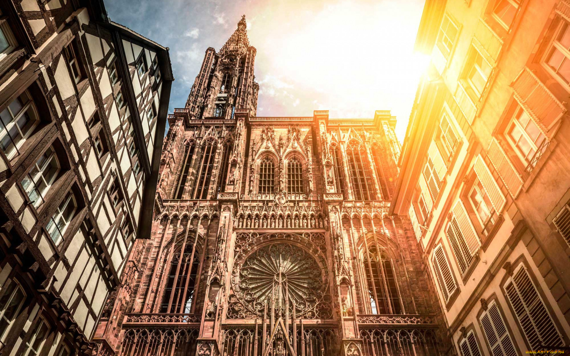 strasbourg, cathedral, города, страсбург, , франция, strasbourg, cathedral